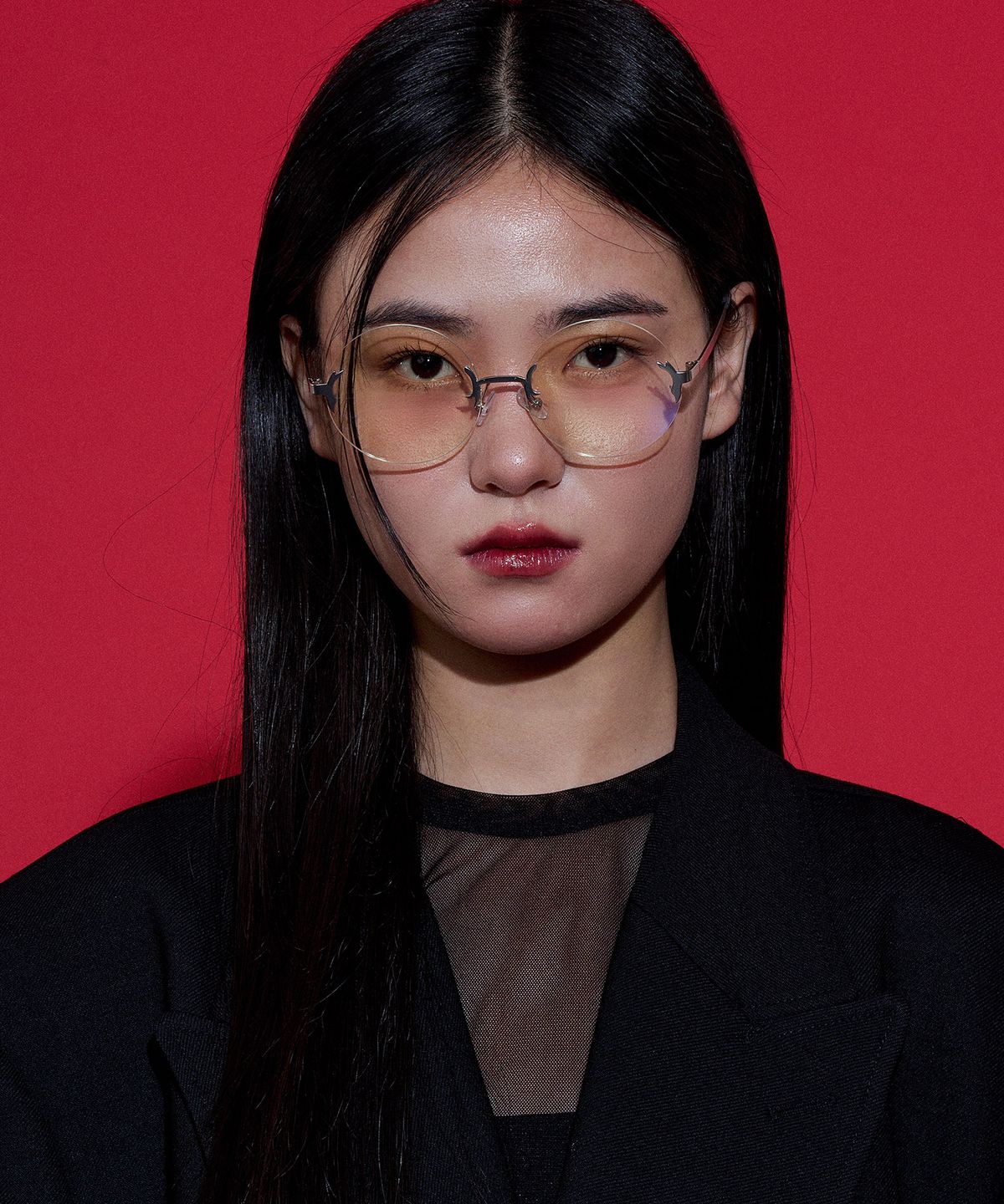 리끌로우(RECLOW) RC LOLO 무테 안경 SILVER