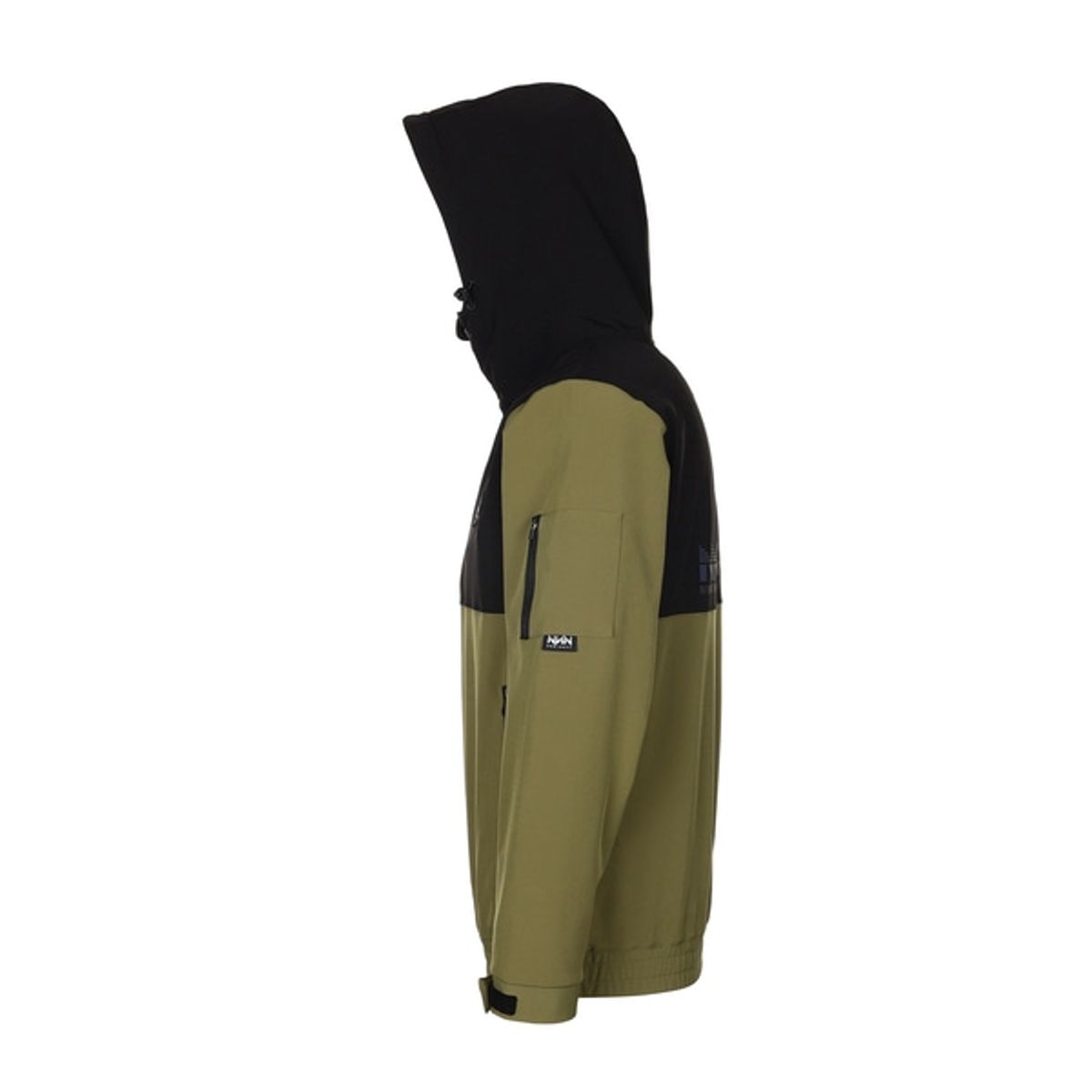 엔쓰리(NNN) 2324 NNN - 3L  TR100 Hood Anorak - JACKET - 올리브+블랙 ( 남녀공용 스노우보드복 자켓 )