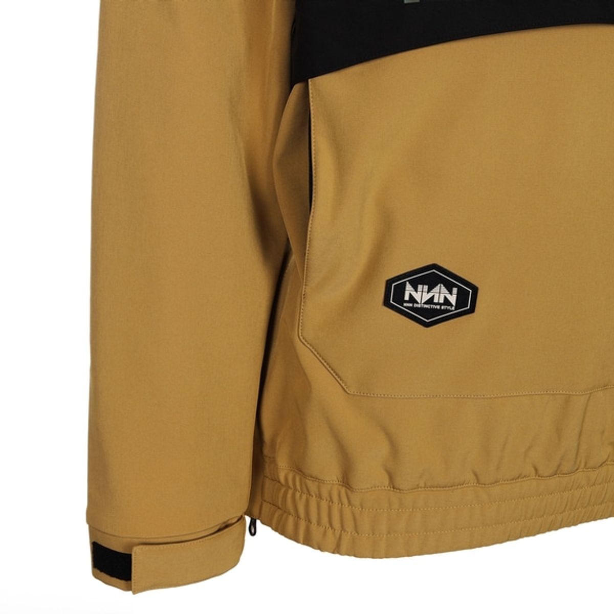 엔쓰리(NNN) 2324 NNN - 3L 기모 RD77 Hood Anorak - JACKET - 진베이지+블랙 ( 남녀공용 스노우보드복 자켓 )
