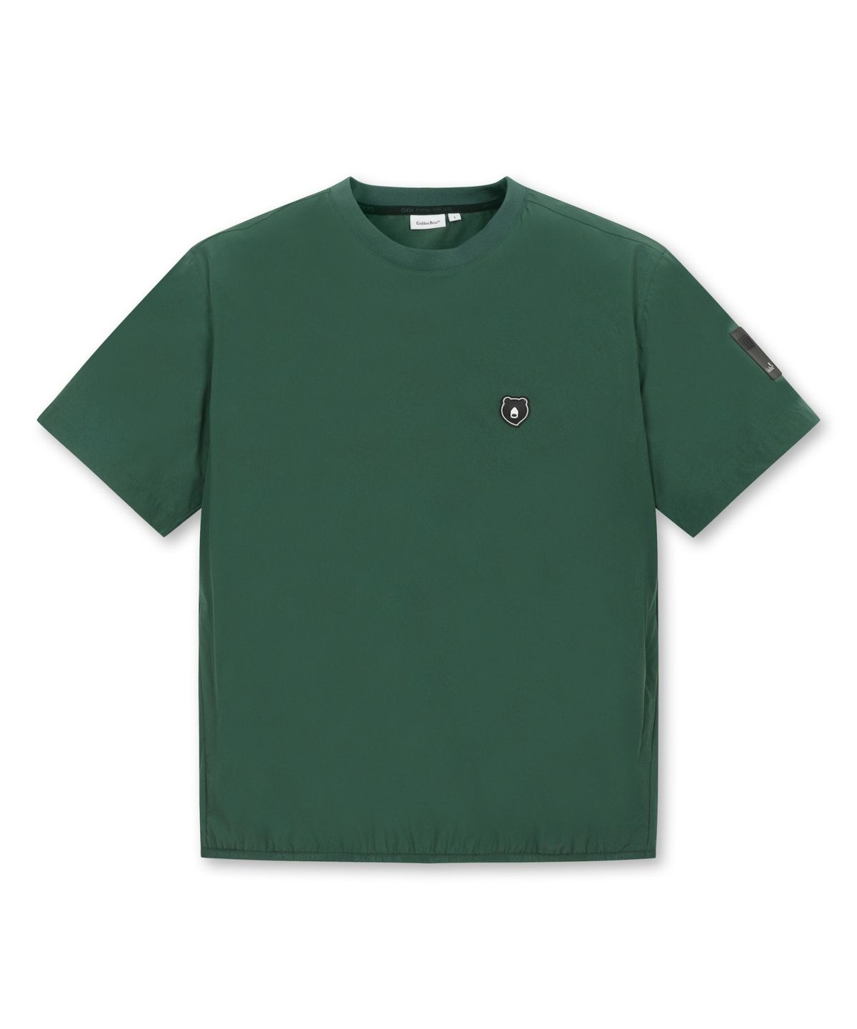 골든베어(GOLDEN BEAR) Stretchable Woven Crewneck Sweatshirt_G4TAM25141GRX