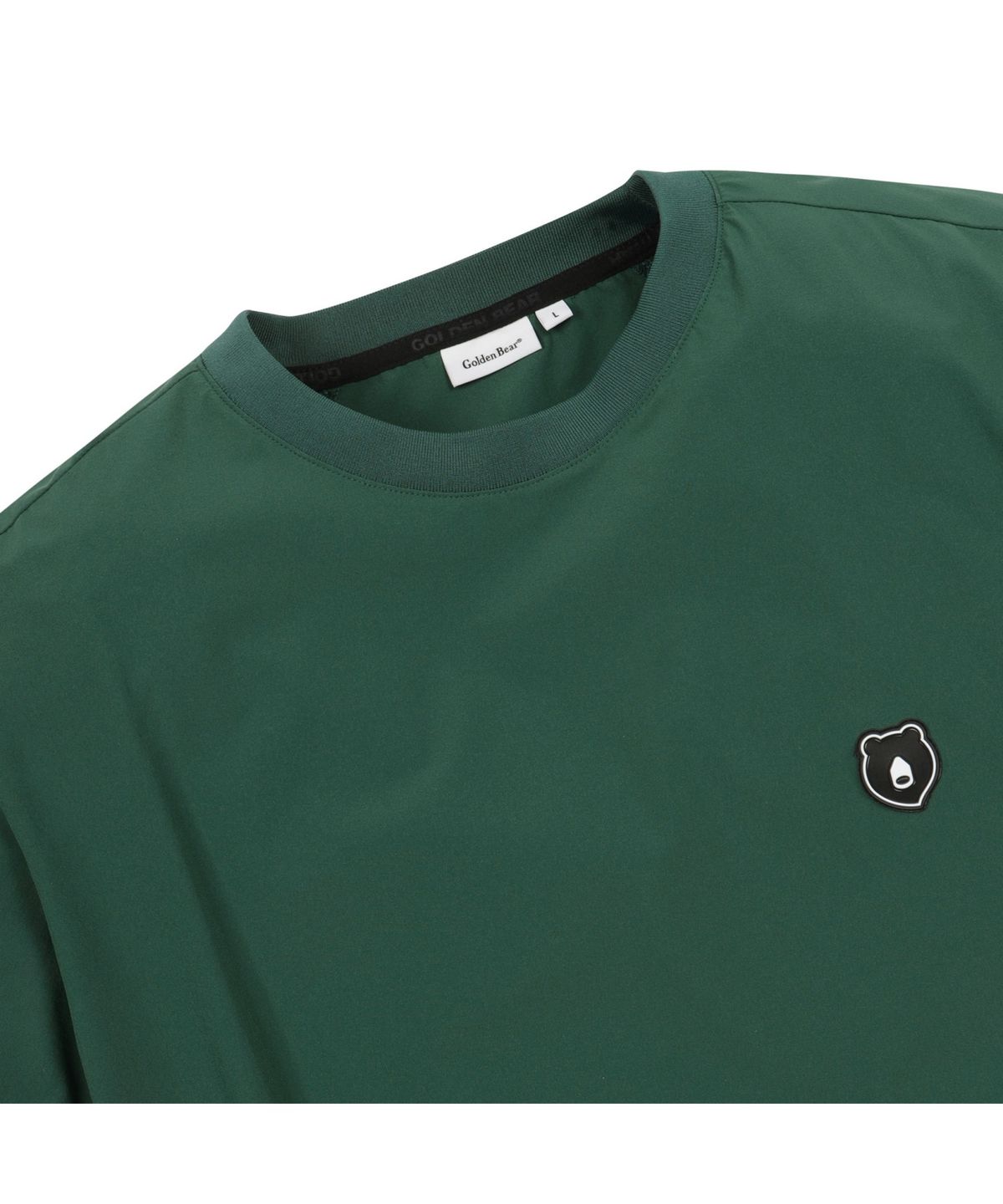 골든베어(GOLDEN BEAR) Stretchable Woven Crewneck Sweatshirt_G4TAM25141GRX