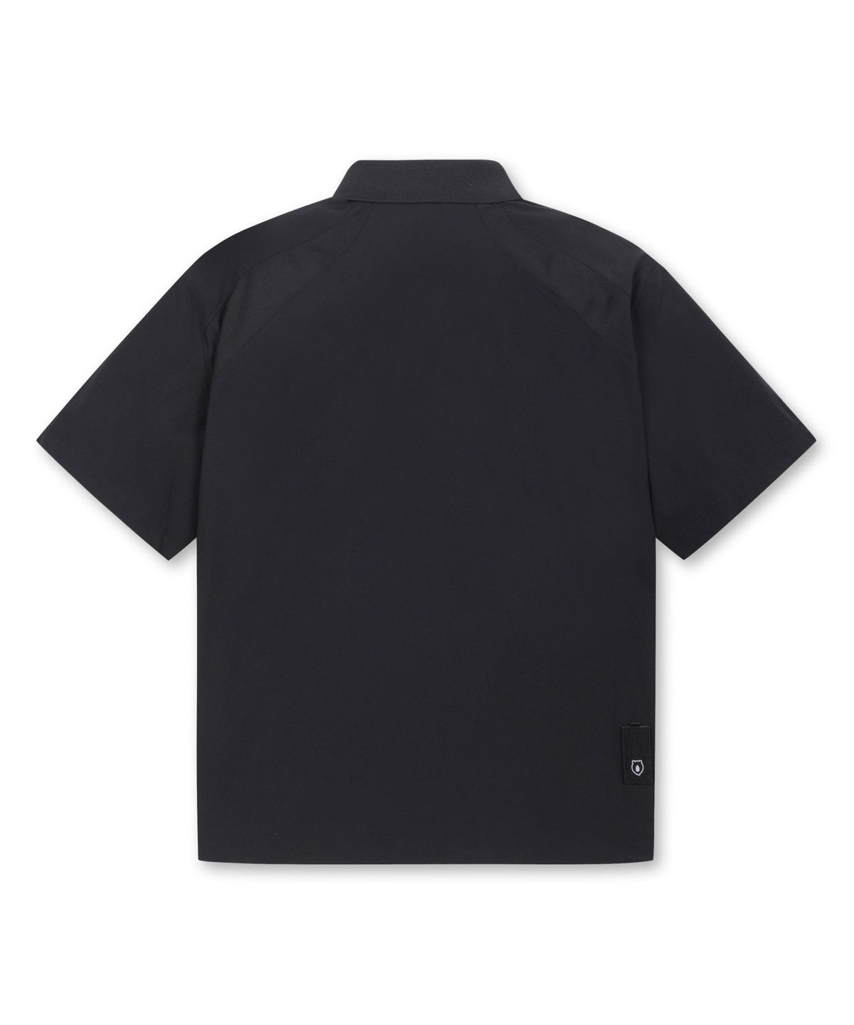 골든베어(GOLDEN BEAR) Stretchable Woven Collar Sweatshirt_G4TAM25151BKX