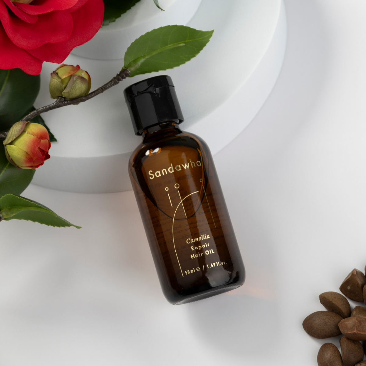 산다화(SANDAWHA) 카멜리아 리페어 헤어 오일 50ml