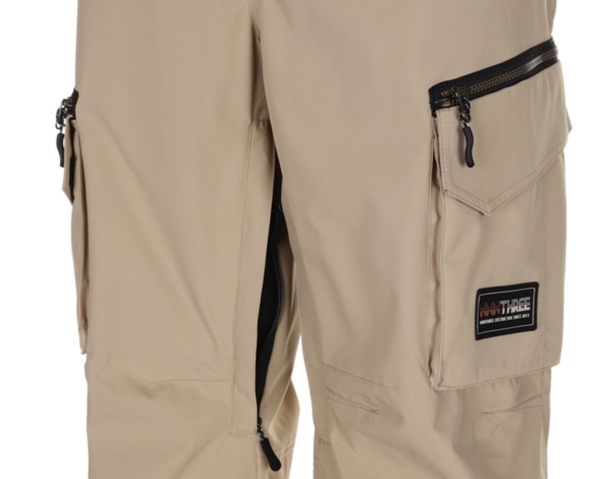 엔쓰리(NNN) 2324 NNN - Wide23 Cago Style - PANTS - 베이지  ( 남녀공용 스노우보드복 팬츠 )