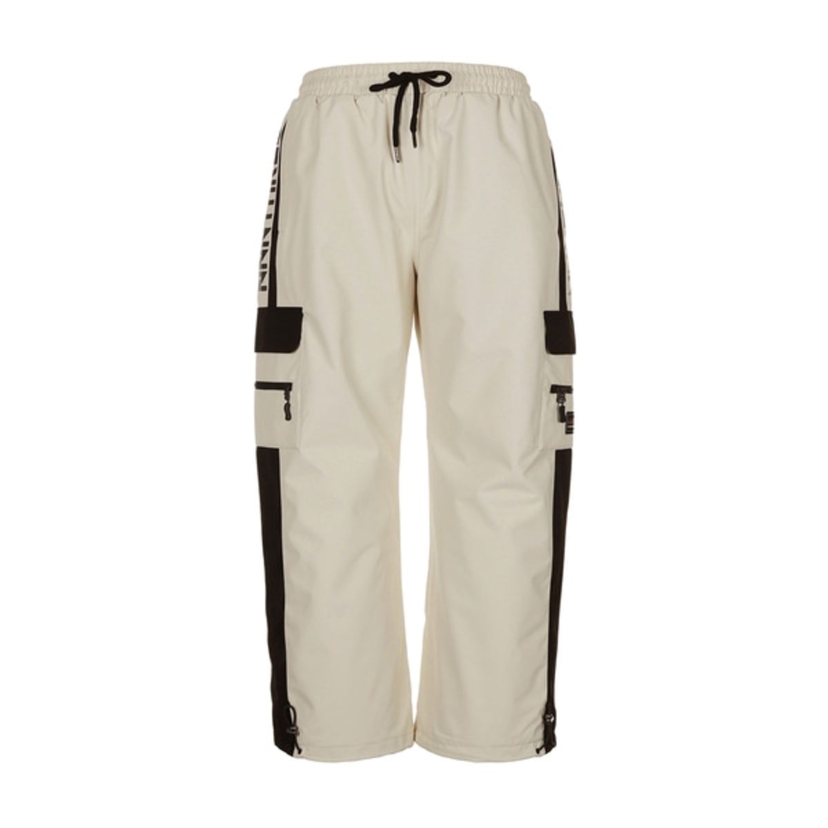 엔쓰리(NNN) 2324 NNN - 2color Cago standard -PANTS - 아이보리+블랙 ( 남녀공용 스노우보드복 팬츠 )