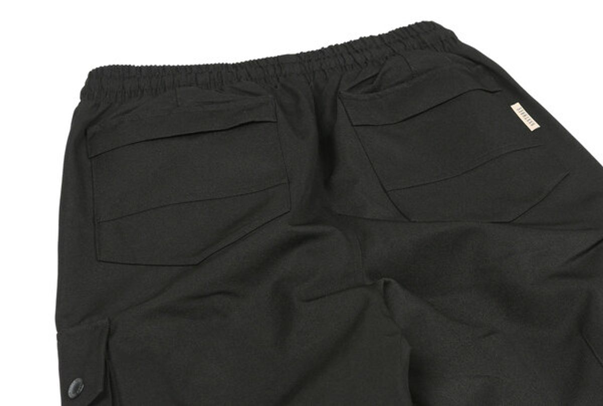 엔쓰리(NNN) 2324 NNN - NJ23 Cago Jogger - PANTS - 블랙 ( 남녀공용 스노우보드복 팬츠 )