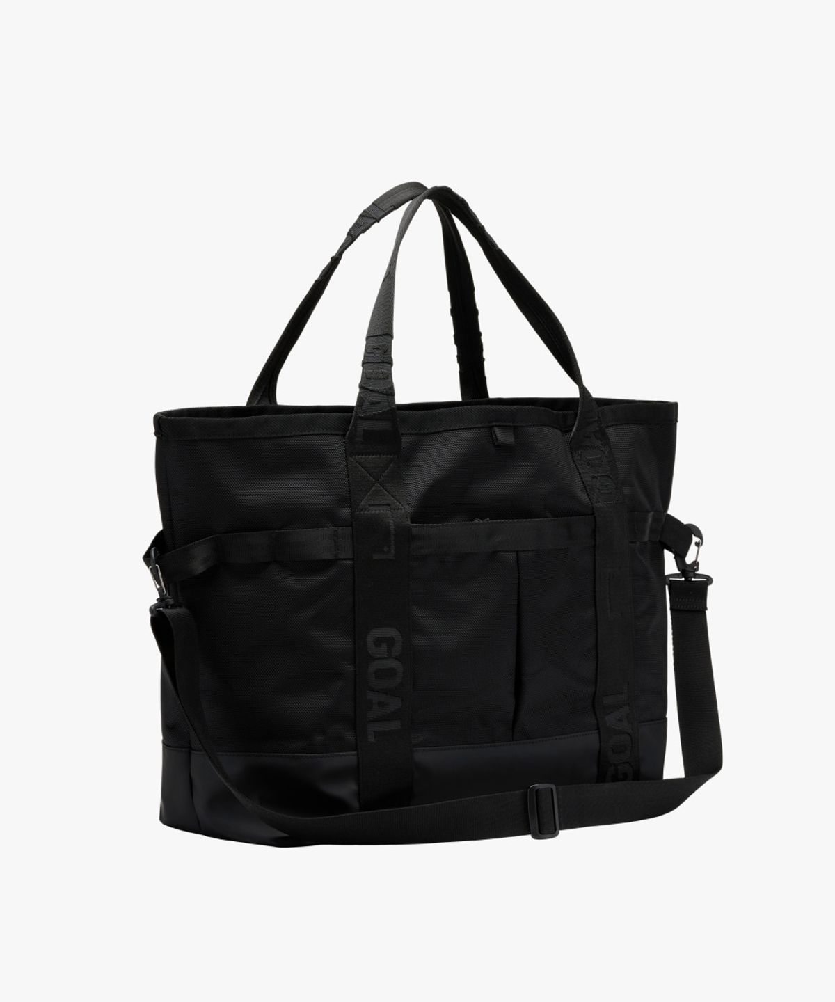 골스튜디오(GOALSTUDIO) NYLON EXTRA LARGE TOTE BAG-BLACK