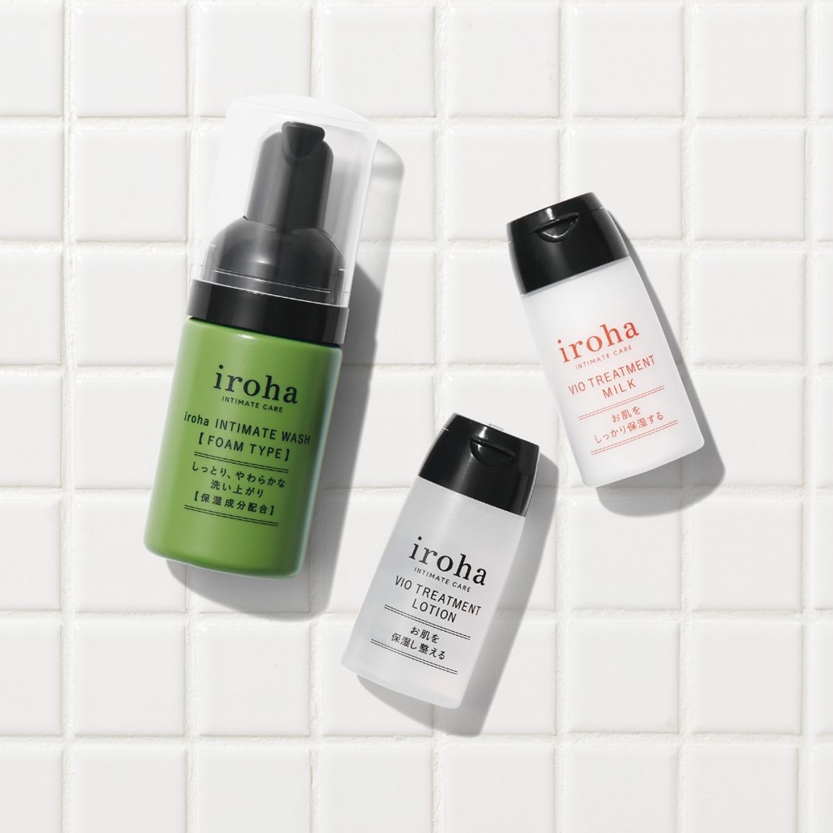 이로하 인티메이트 케어(IROHA INTIMATE CARE) 이로하  인티메이트 트라이얼 세트(워시/로션/밀크)