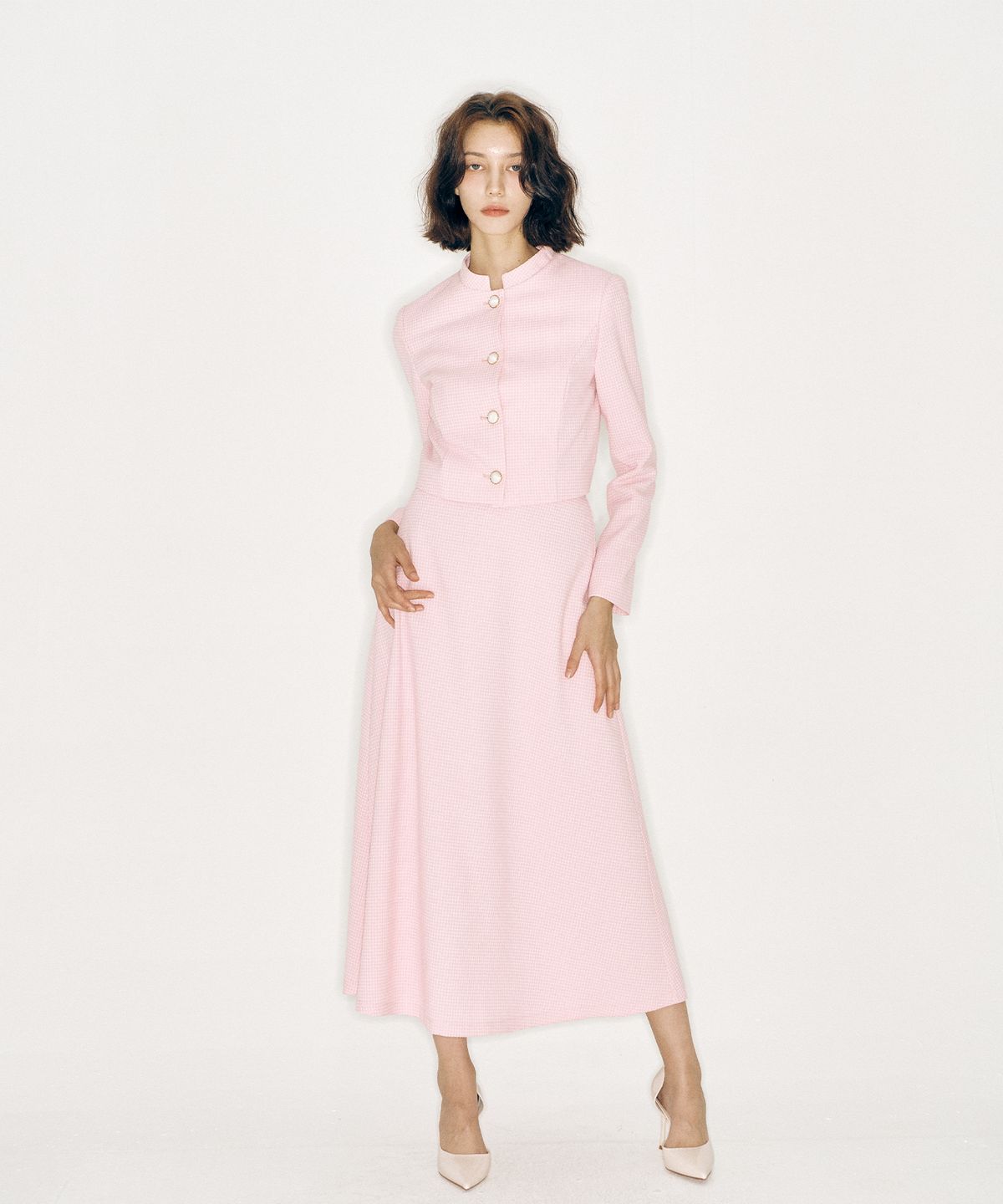 비아락테아(VIA LACTEA) A-Line Long Skirt