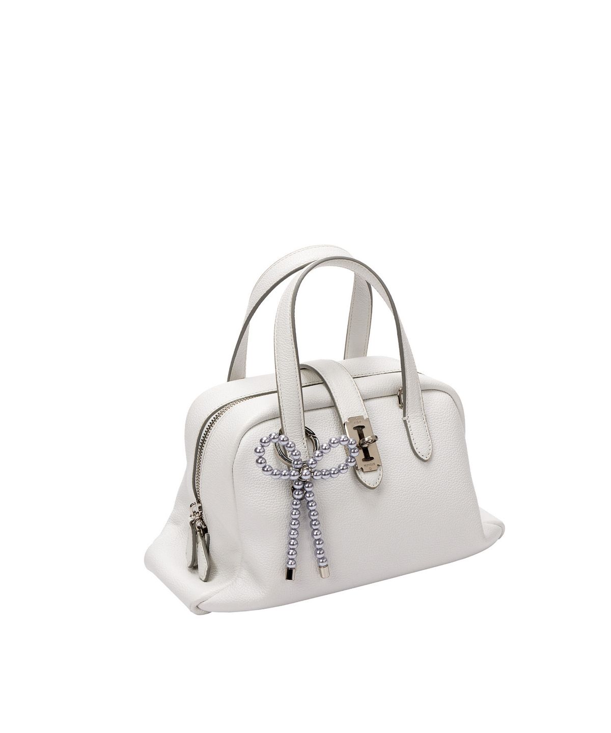 분크(VUNQUE) Pearl Ribbon Charm (펄 리본 참) Grey