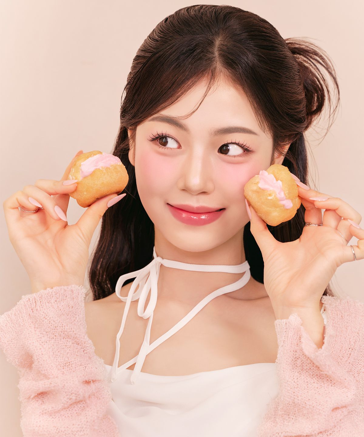 포렌코즈(FORENCOS) 소프트 피팅 크림 블러셔(+하트 핑거 퍼프 증정)