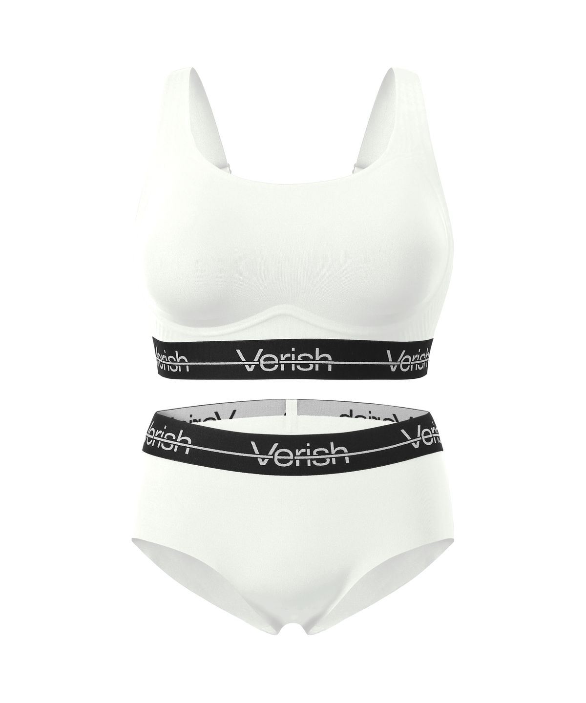 베리시(VERISH) 쿨핏 브라 풀커버 로고&팬티 set