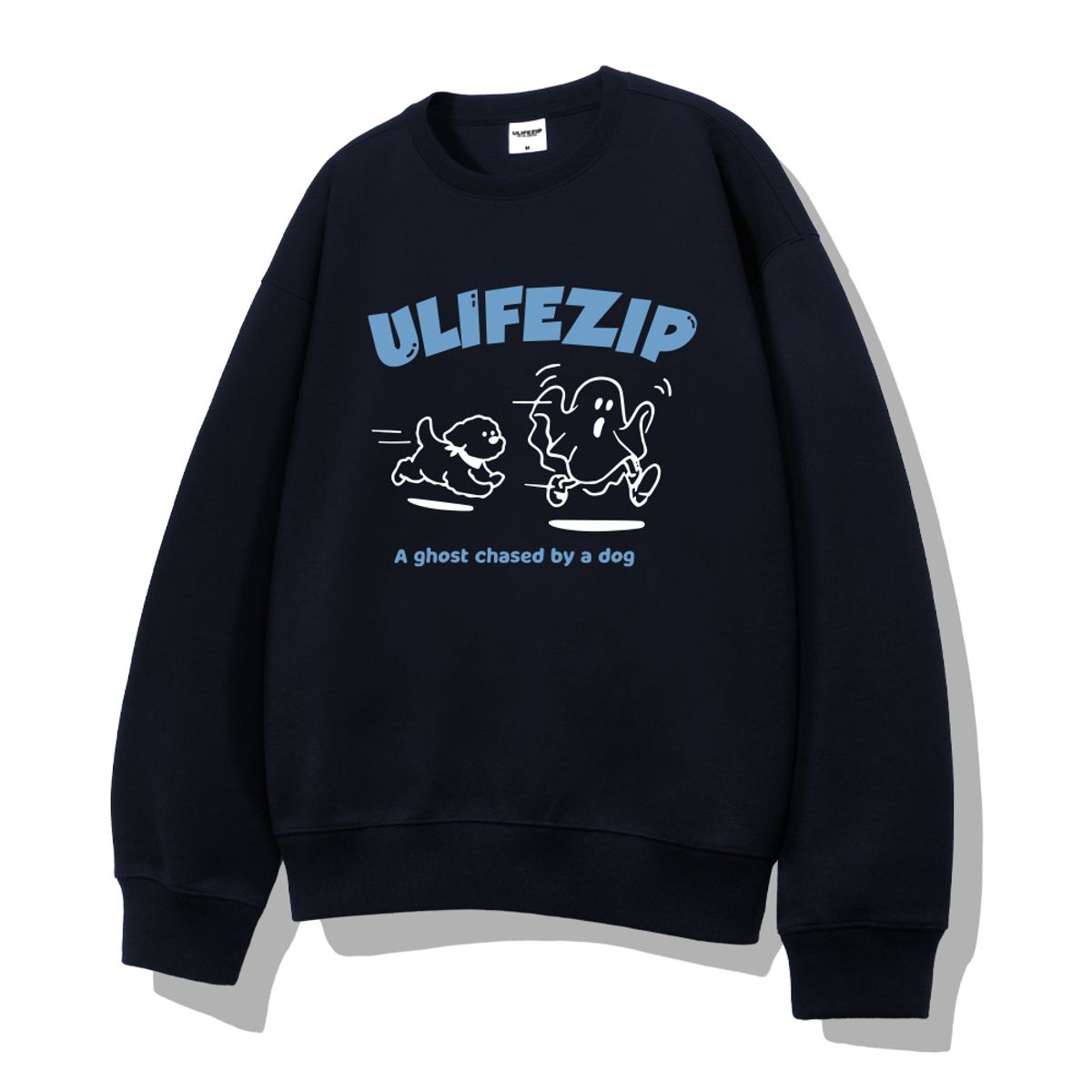 유라이프지(ULIFEZIP) 고스트체이스 오버핏 맨투맨 5 Color [ULZM_5038]