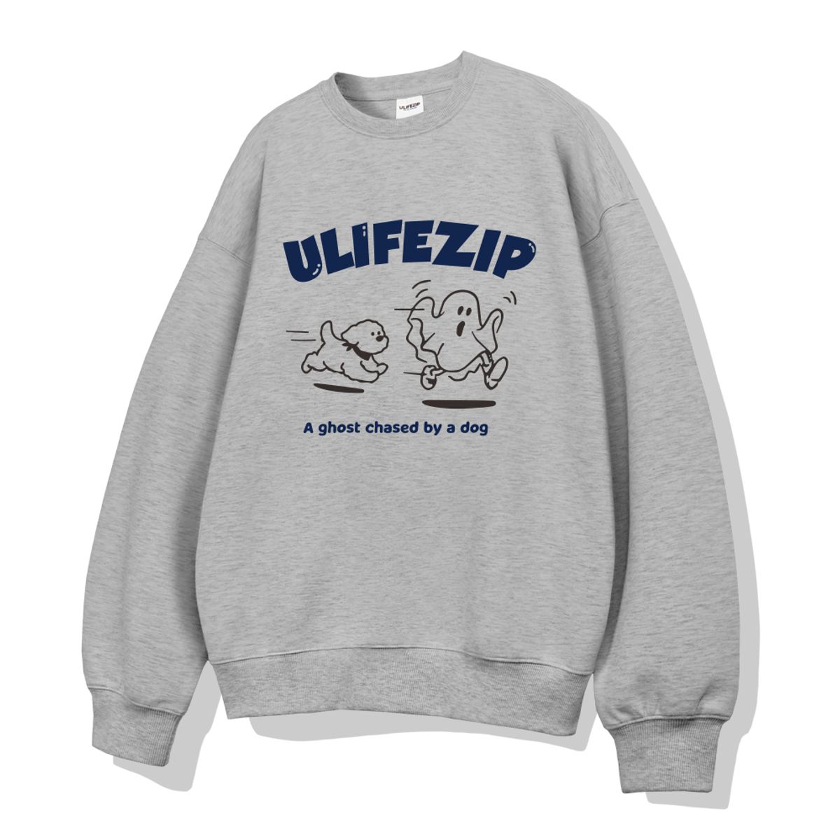 유라이프지(ULIFEZIP) 고스트체이스 오버핏 맨투맨 5 Color [ULZM_5038]