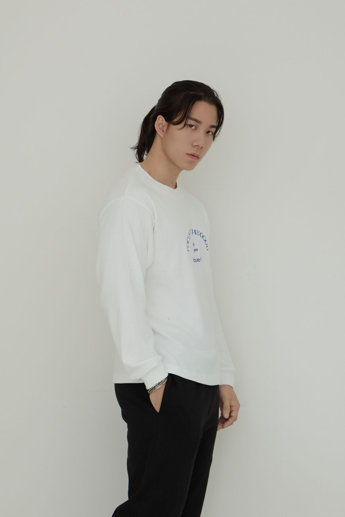 포지티브미(POSITIVEME) 끌라르떼 올가닉 롱슬리브 화이트