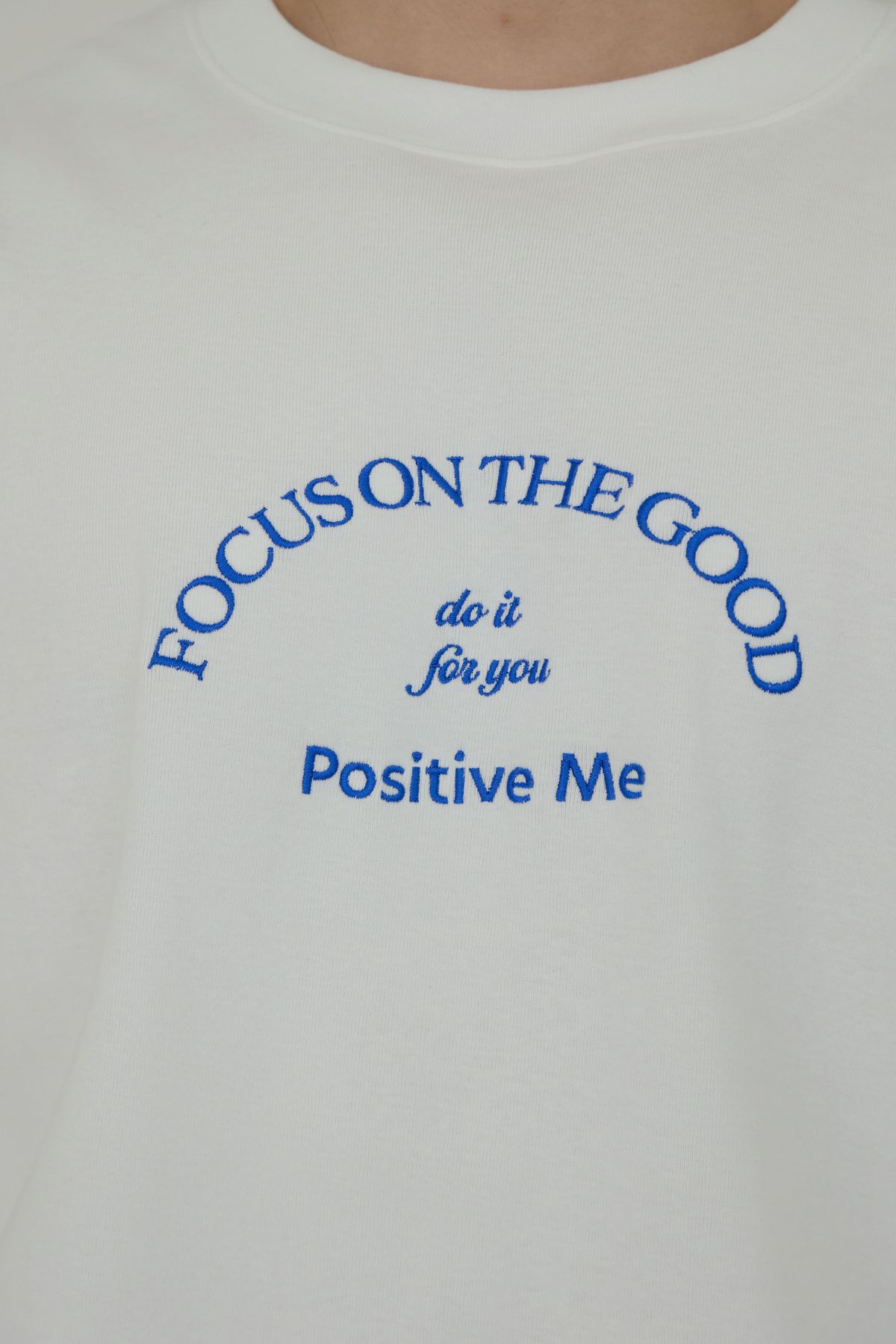 포지티브미(POSITIVEME) 끌라르떼 올가닉 롱슬리브 화이트