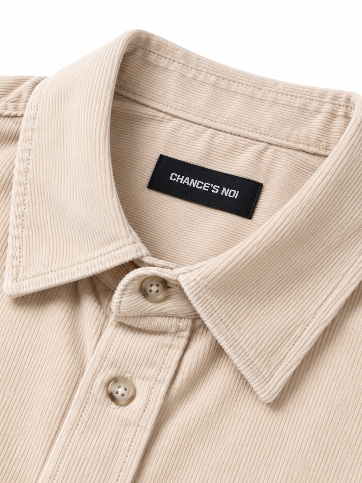 챈세스노이(CHANCE'S NOI) 루즈피트 코듀로이 포켓셔츠(3color)/W244TP07