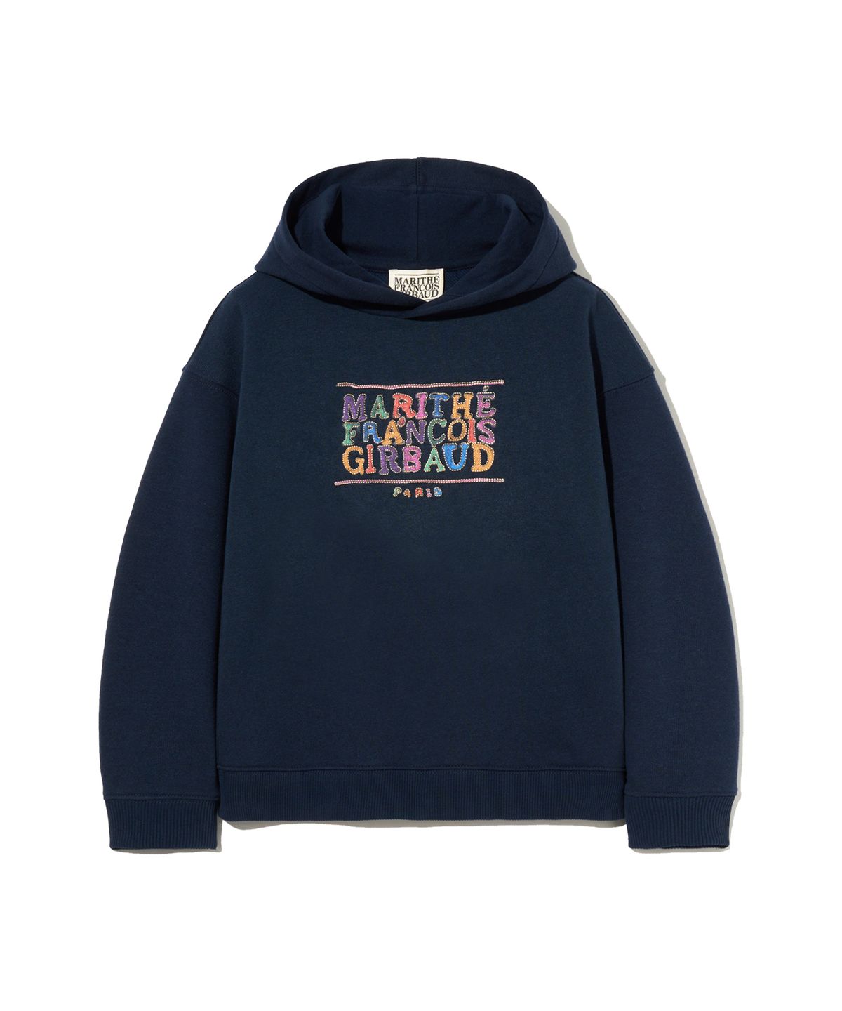 마리떼 키즈(MARITHÉ KIDS) KIDS DOODLE CLASSIC LOGO HOODIE navy