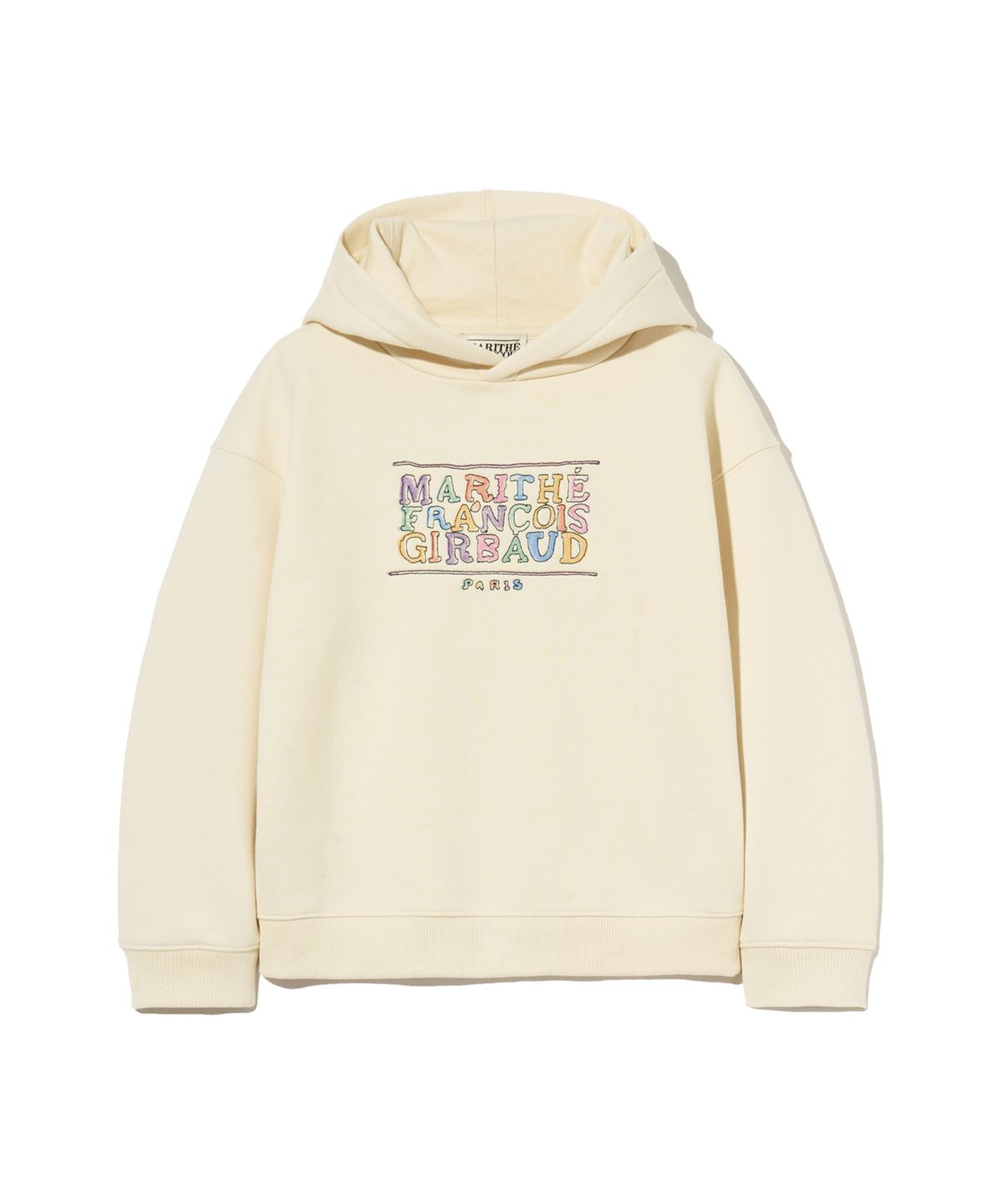 마리떼 키즈(MARITHÉ KIDS) KIDS DOODLE CLASSIC LOGO HOODIE light yellow