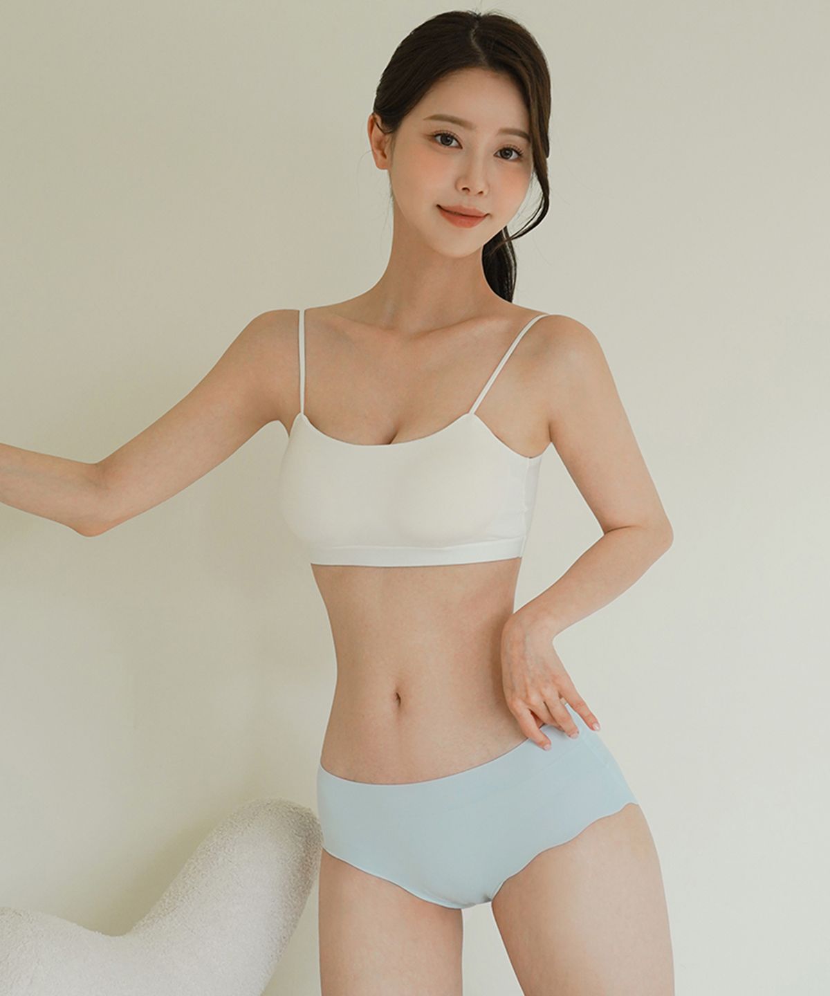 파란(PALAN) [5PACK] 펀칭하트 심리스 무봉제 삼각 팬티