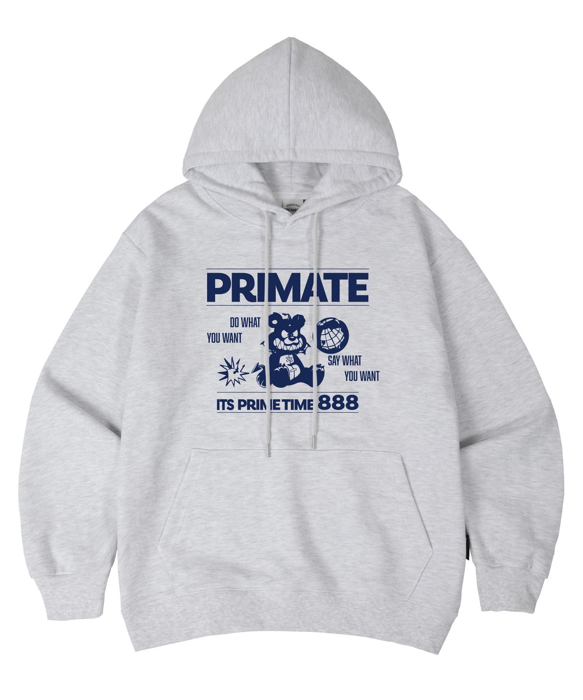 프라임에이트(PRIMATE) [기모/NO기모] YUNNO 오버핏 후드 티셔츠 9 COLORS