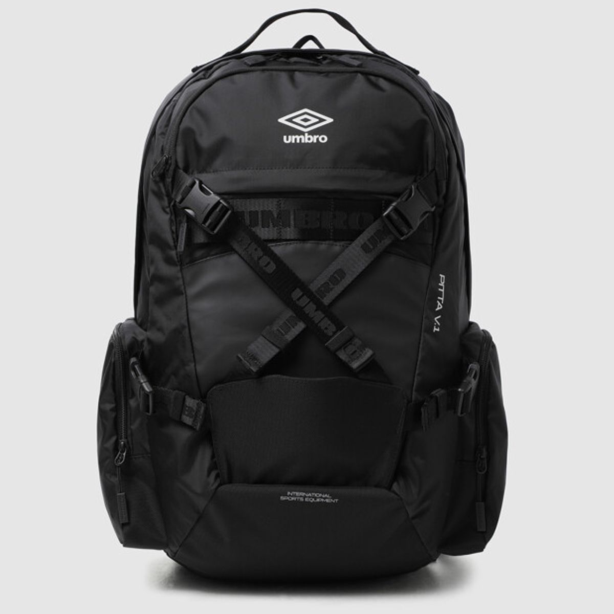 엄브로(UMBRO) 피타 백팩 (35L)_구성품 크로스백  블랙(UQ123CBP17)