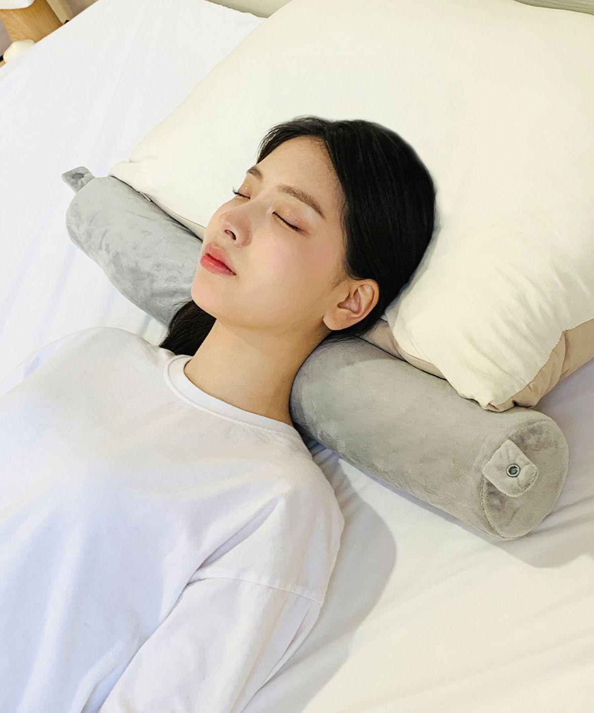 지티스(GITIS) [MD PICK] 지티스 접히는 목베개 기내용 목쿠션 여행용 차량용 메모리폼
