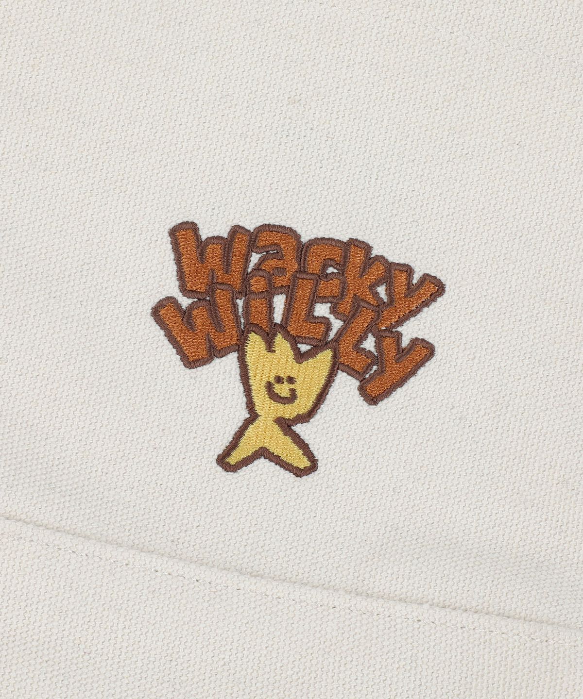 와키윌리(WACKY WILLY) 에코 파우치 아이보리