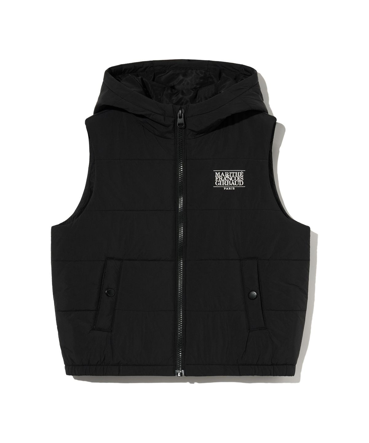 마리떼 키즈(MARITHÉ KIDS) KIDS PADDED HOOD VEST black