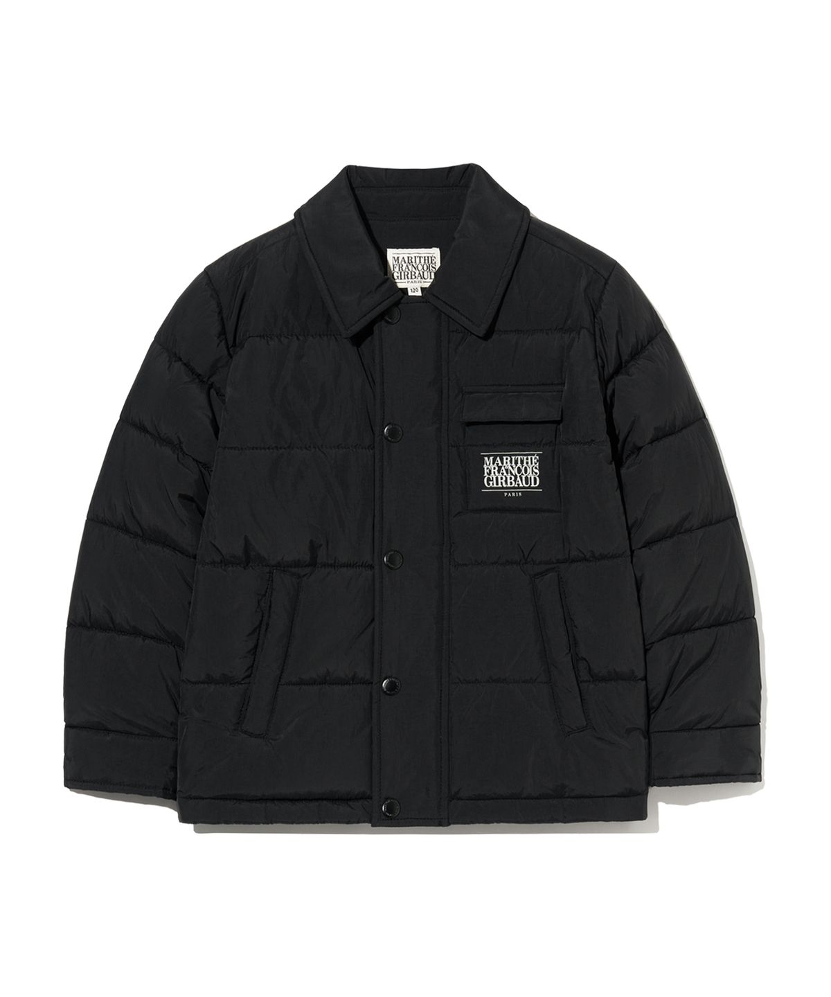 마리떼 키즈(MARITHÉ KIDS) KIDS CLASSIC LOGO PADDED LIGHT JACKET black