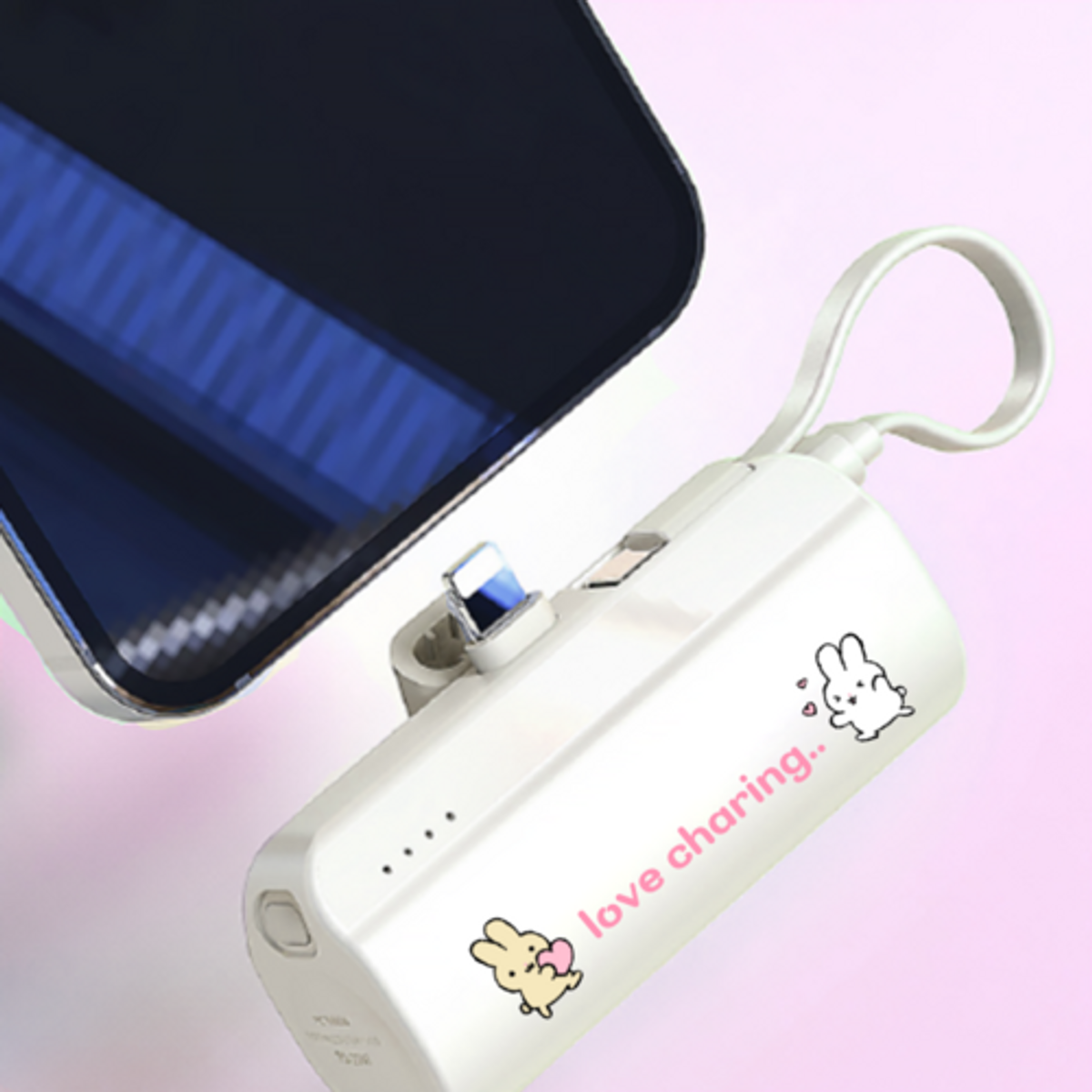 이레케이스앤굿즈(IRECASEGOODS) 포켓 미니 도킹형 보조배터리 5000mAh 8핀-C타입 C타입-C타입
