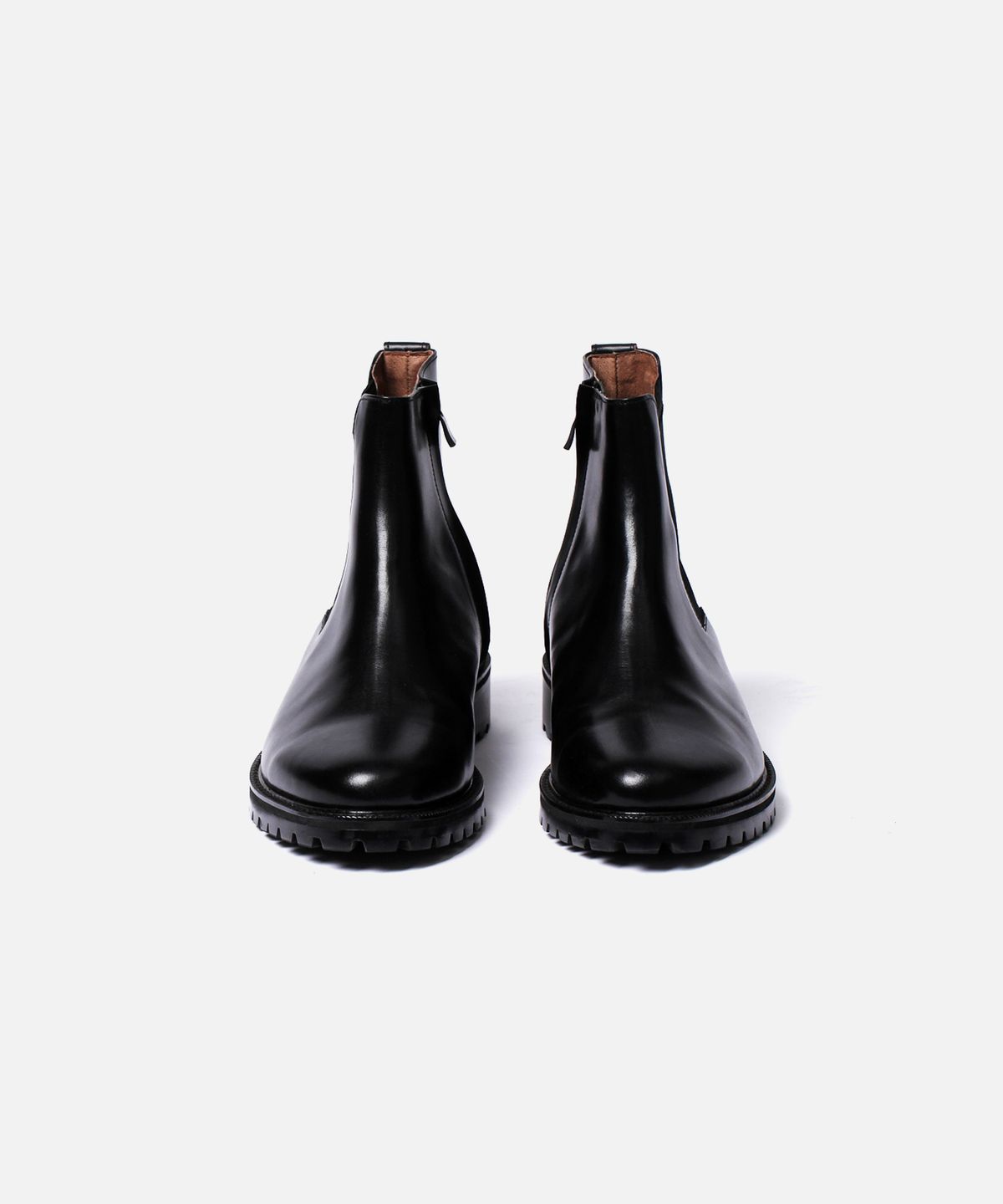 커스텀무드(CUSTOMMOOD) 살바르 소가죽 첼시부츠(black fg)