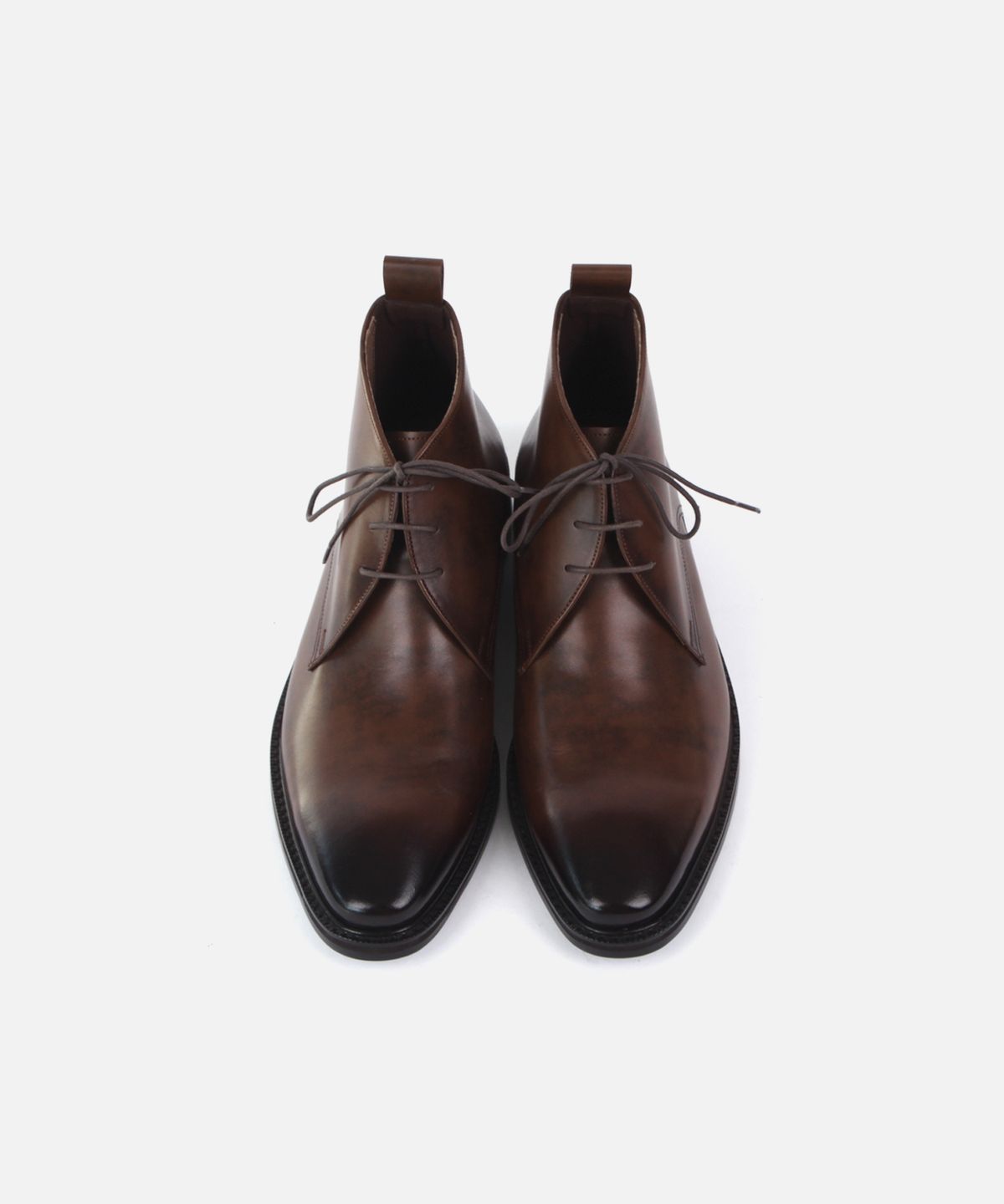 커스텀무드(CUSTOMMOOD) 벨런 소가죽 처카부츠(heritage brown)