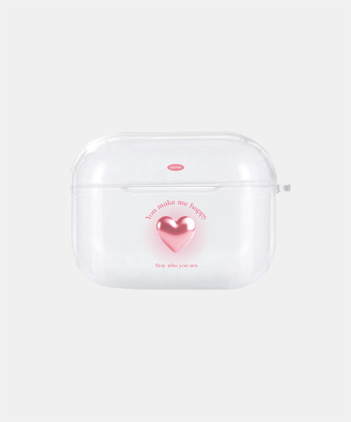 소유템(SOUTEM) Stay with me_Airpods Buds Clear Case