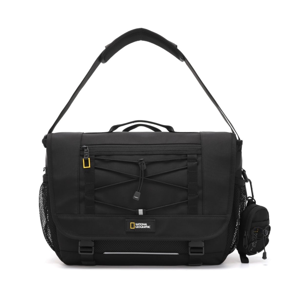 내셔널지오그래픽(NATIONALGEOGRAPHIC) N255ACR020 브레이브 메신저백 BLACK