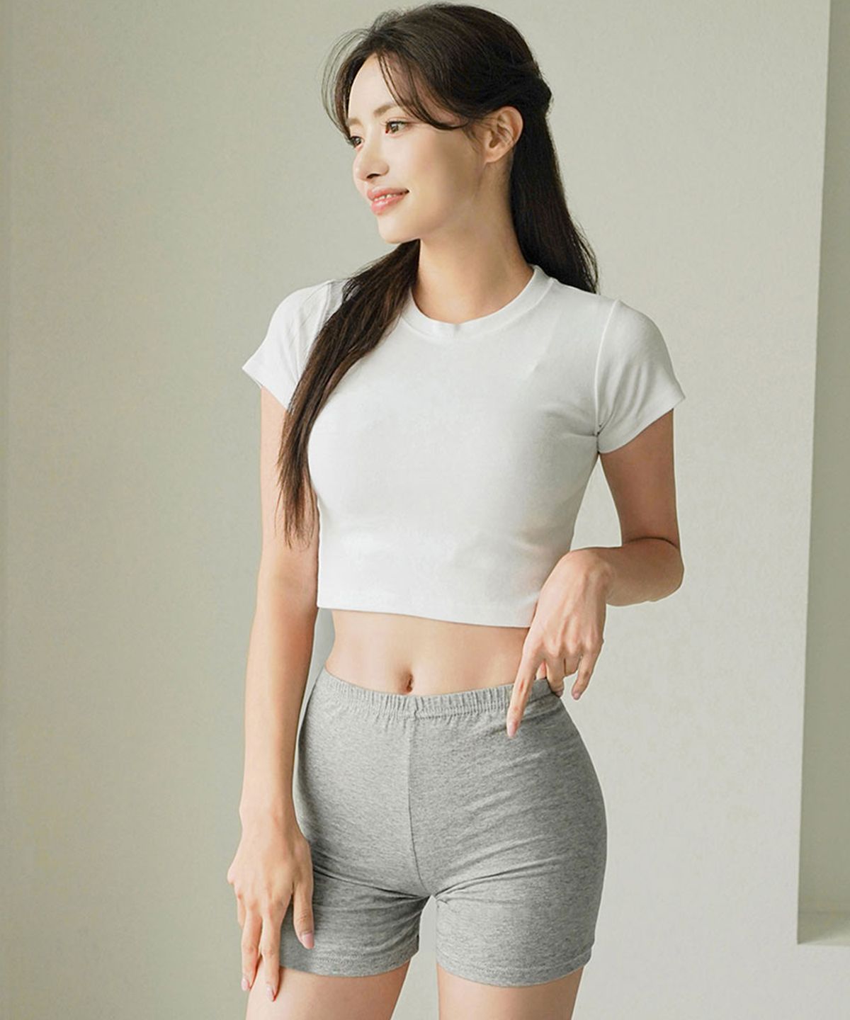 파란(PALAN) [3PACK] 여성용 데일리 면 스판 3부 속바지