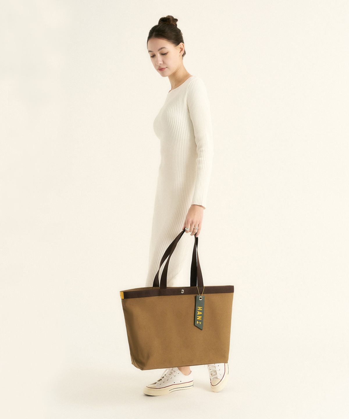 스타일한(STYLEHAN) Dama 쇼퍼백 Olivekhaki