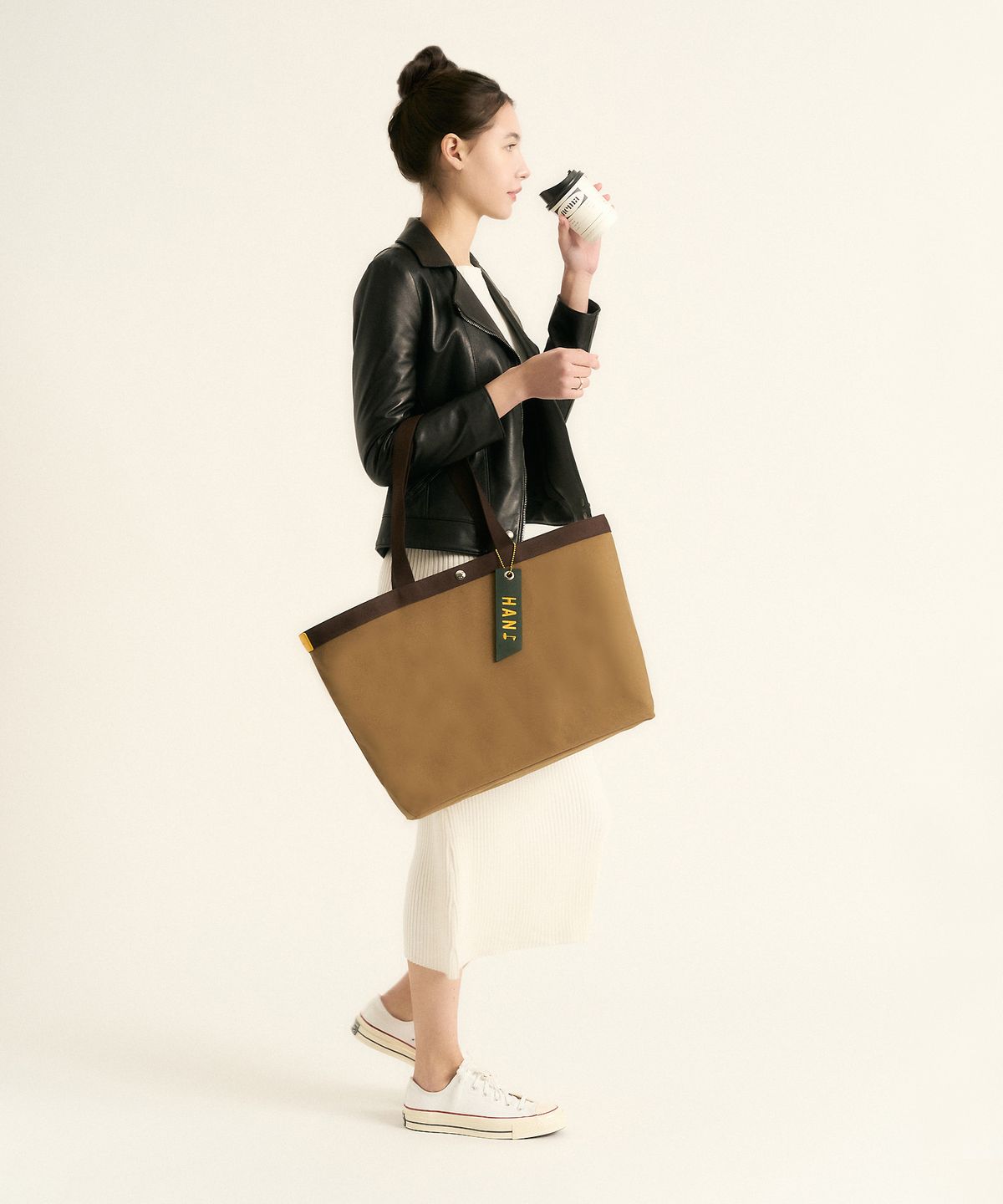 스타일한(STYLEHAN) Dama 쇼퍼백 Olivekhaki