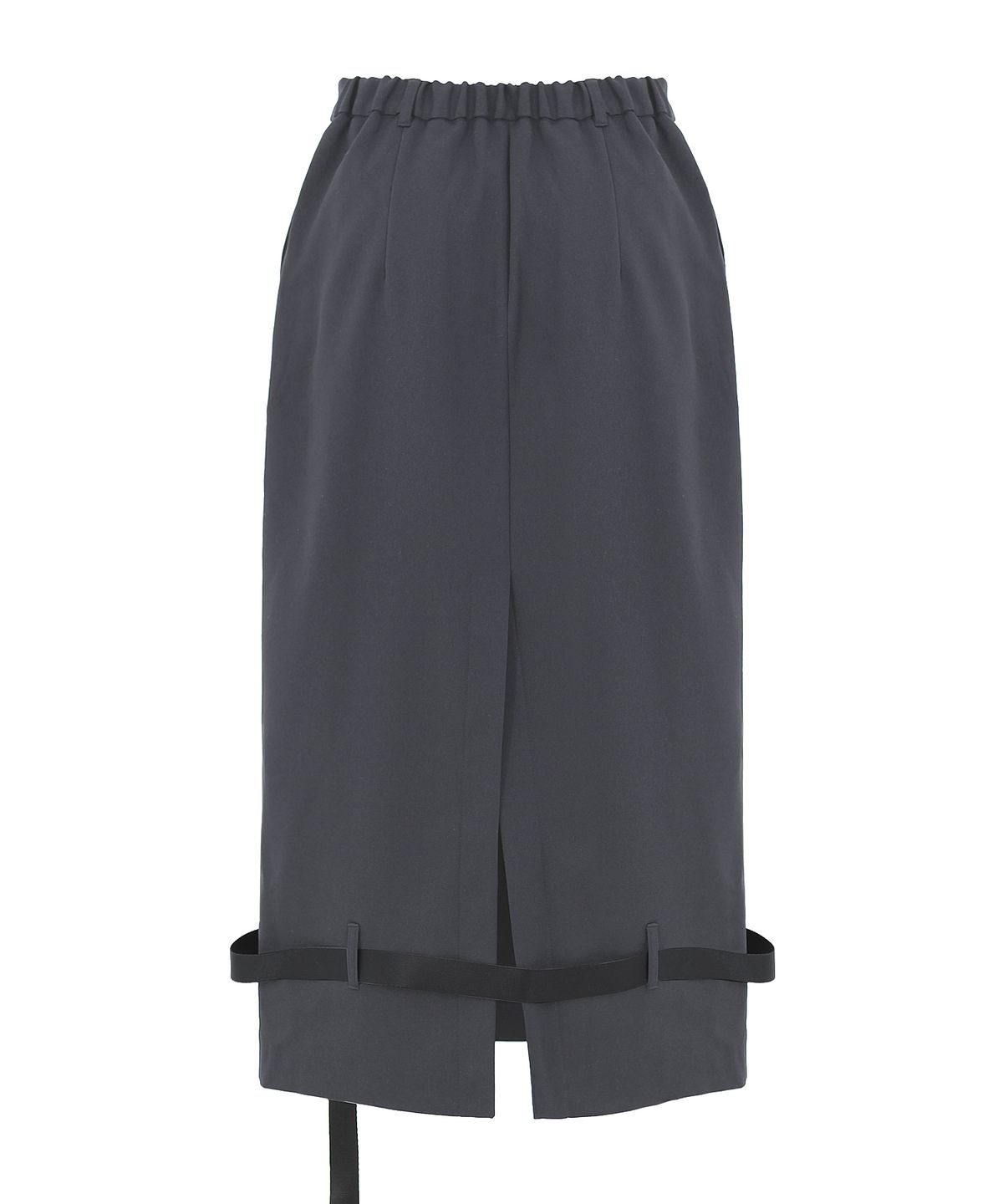 플라즈마스페어(PLASMA SPHERE) BELT SKIRT IN DARK GREY(기모 벨트 스커트)