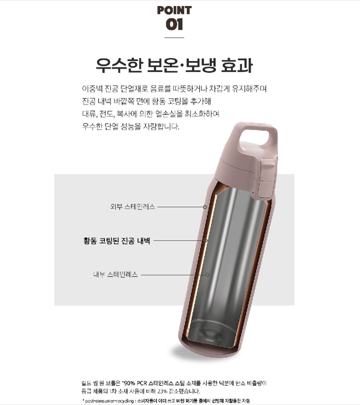 지그(SIGG) 쉴드 썸 원 워터 보틀 750ml