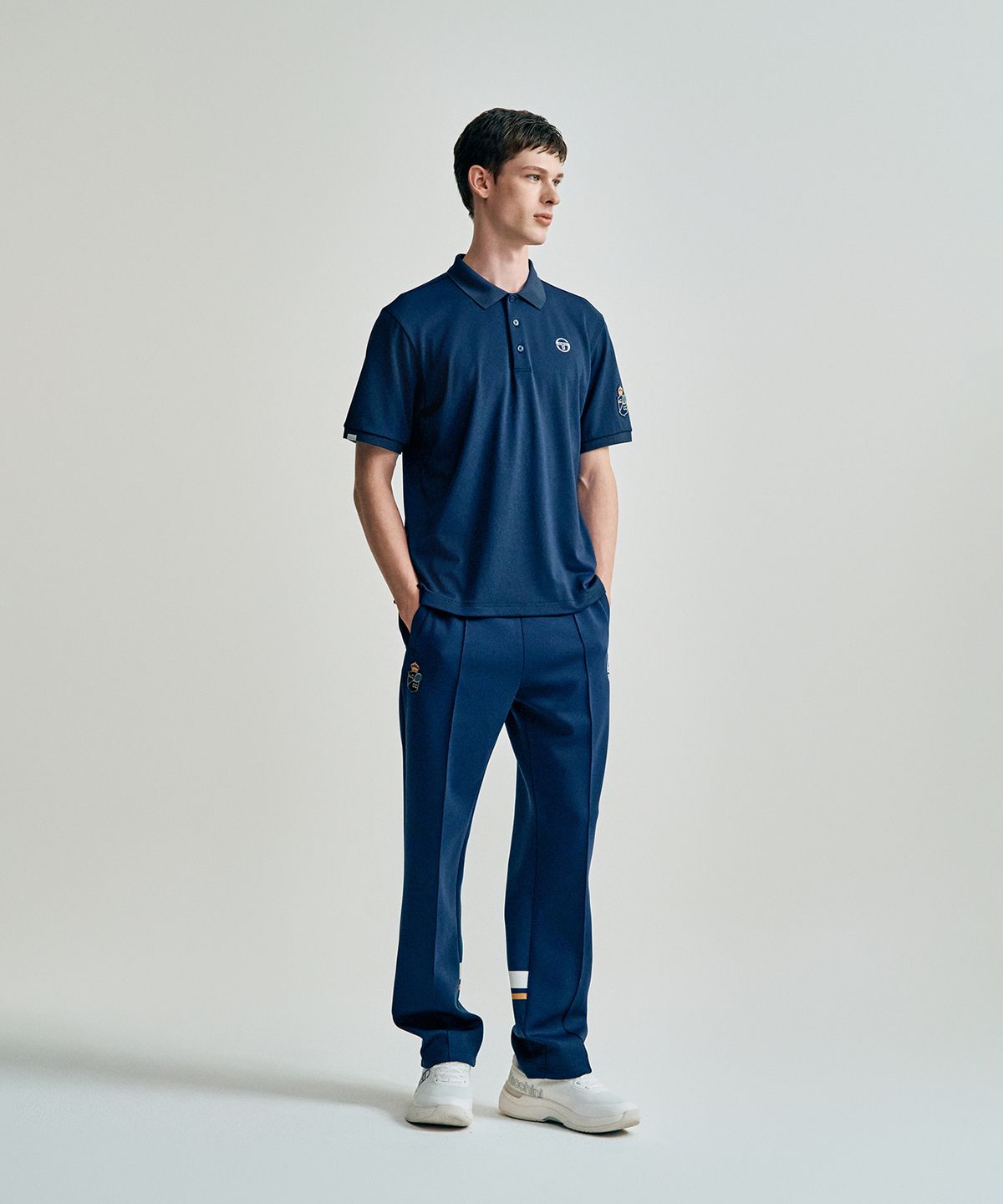 세르지오 타키니(SERGIO TACCHINI) M MC 베이스라인 스태프 팬츠 (Navy)