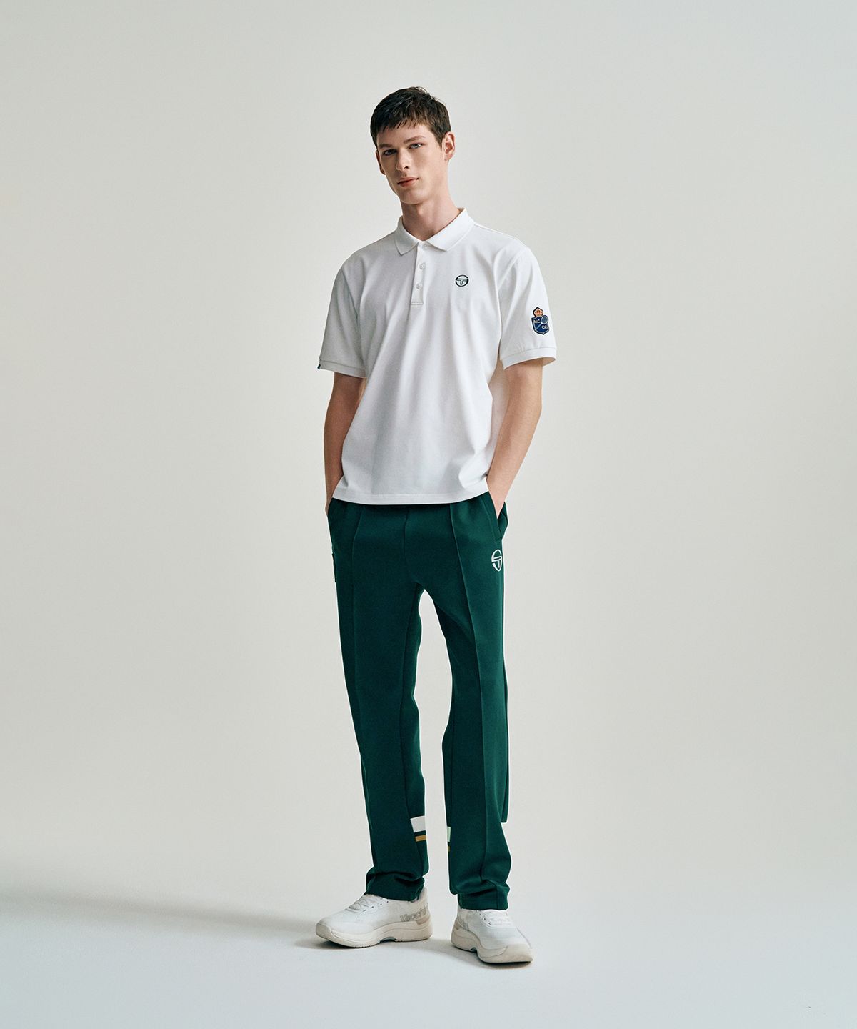 세르지오 타키니(SERGIO TACCHINI) M MC 베이스라인 스태프 팬츠 (Green)