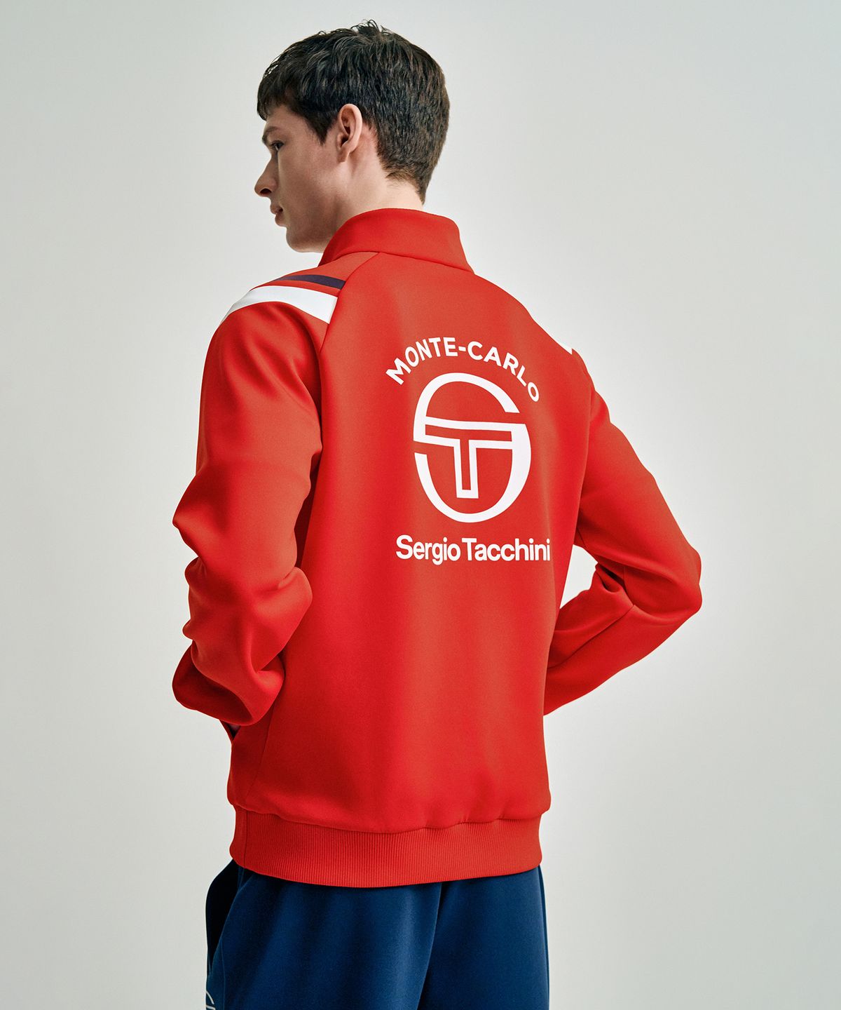 세르지오 타키니(SERGIO TACCHINI) M MC 에이스 스태프 트랙탑 (Red)