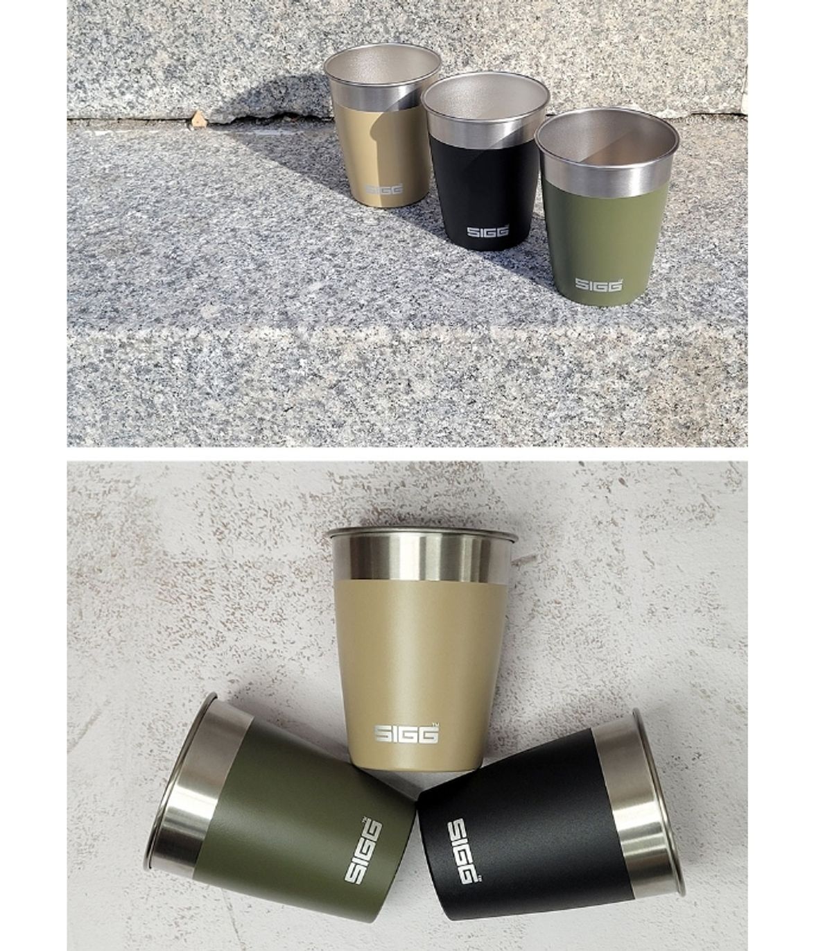 지그(SIGG) 트래블 컵 세트-3pcs