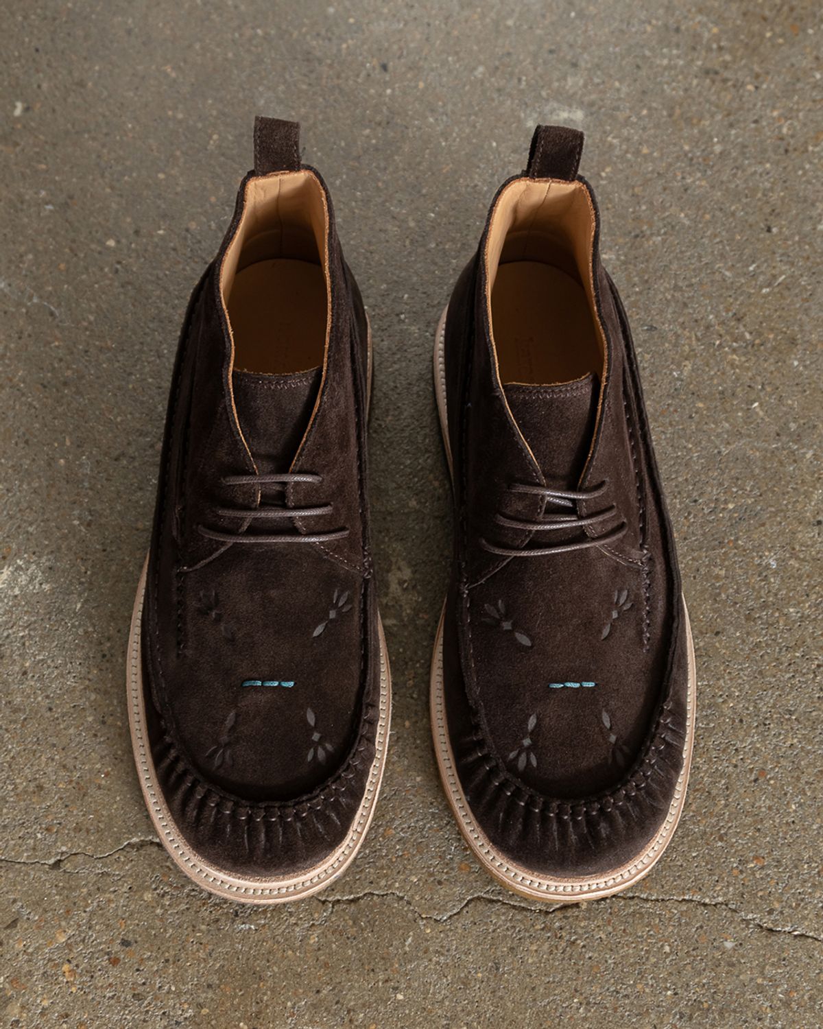 카락터(KARACTOR) Bison moc boot / Dark brown