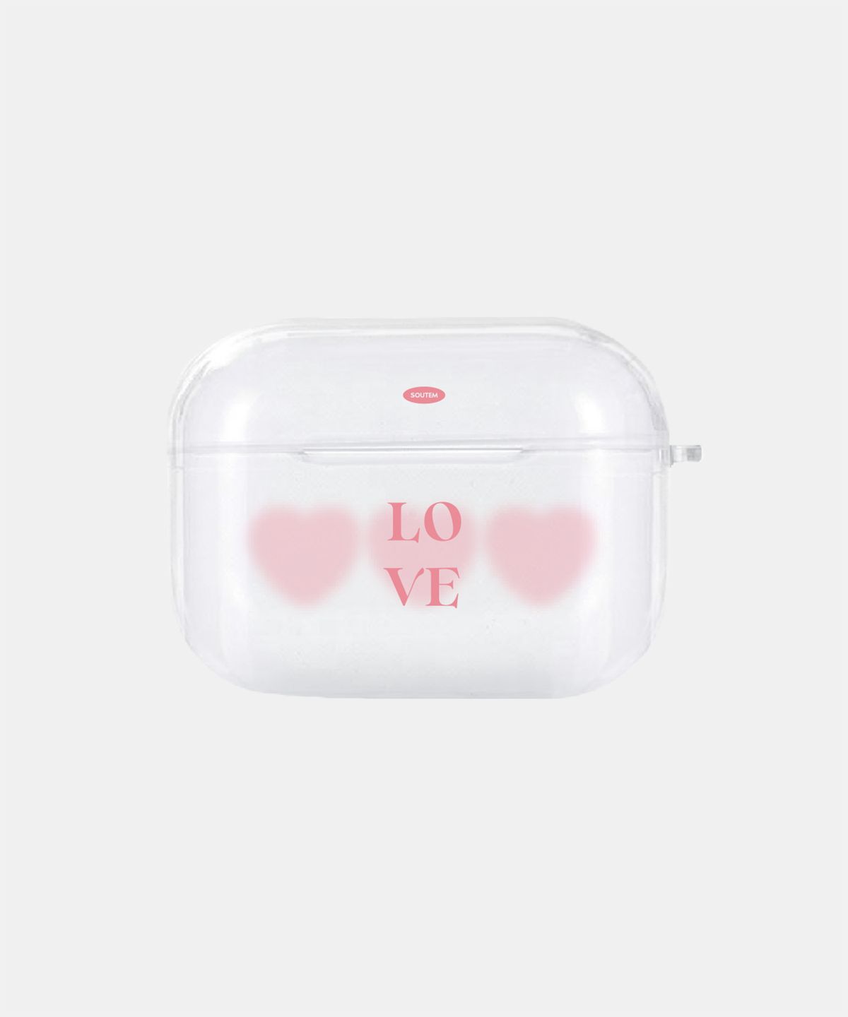 소유템(SOUTEM) Love heart_Airpods Buds Clear Case