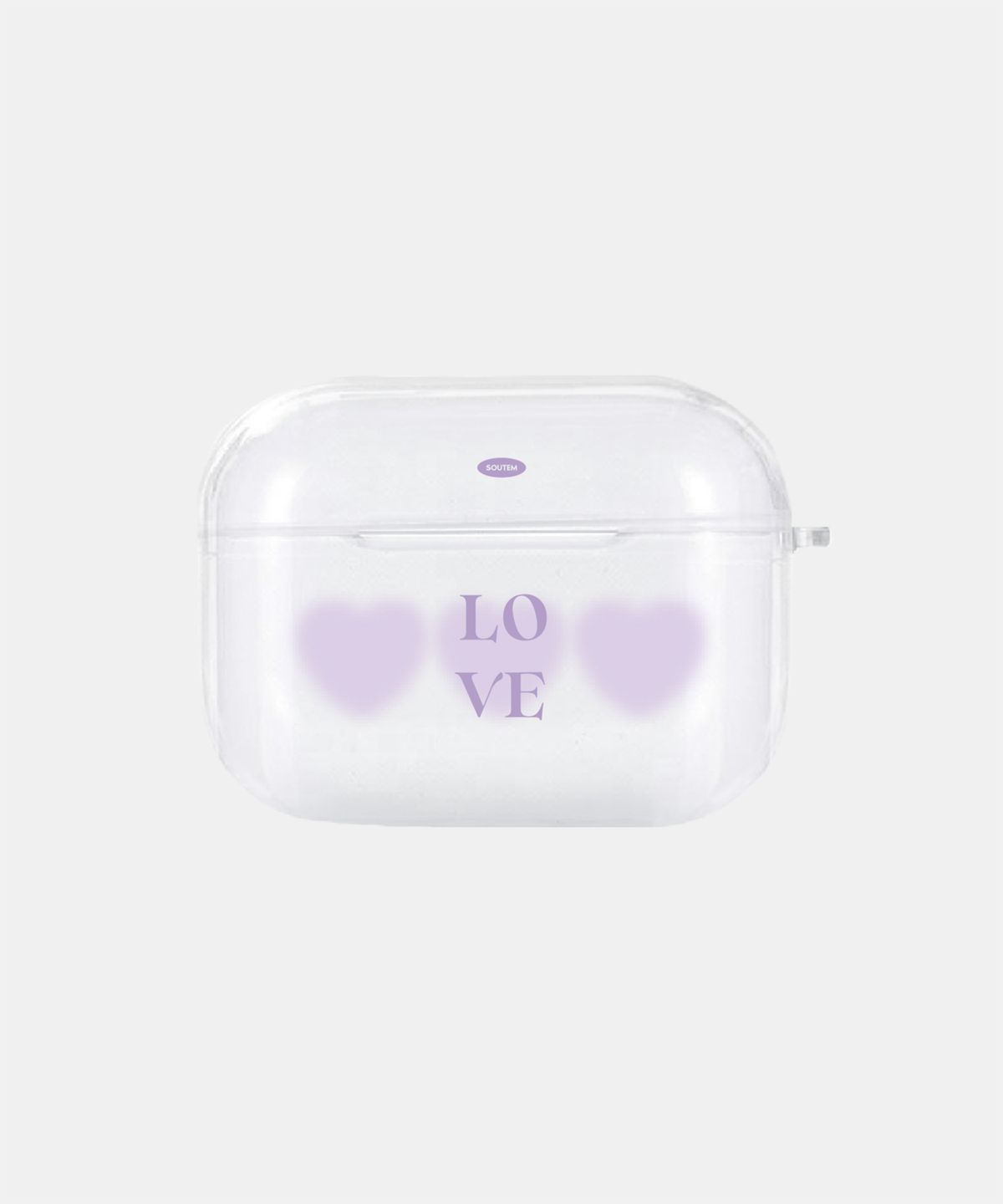 소유템(SOUTEM) Love heart_Airpods Buds Clear Case