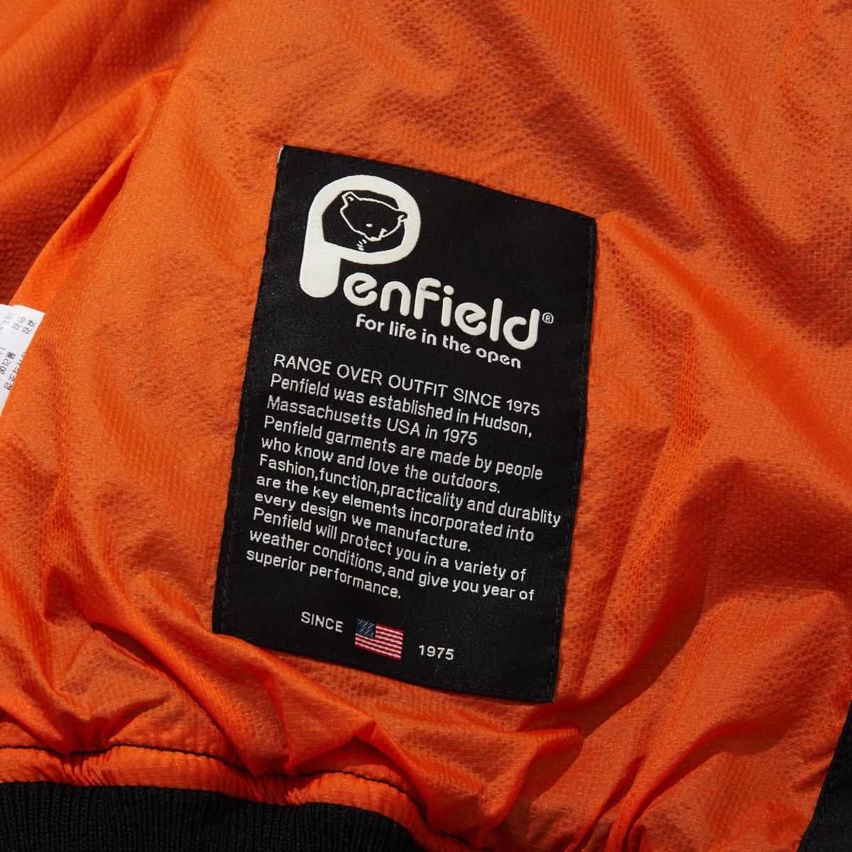 펜필드(PENFIELD) 2L 라이엇 유틸리티 플라이트 자켓 블랙_FR1WJ51U