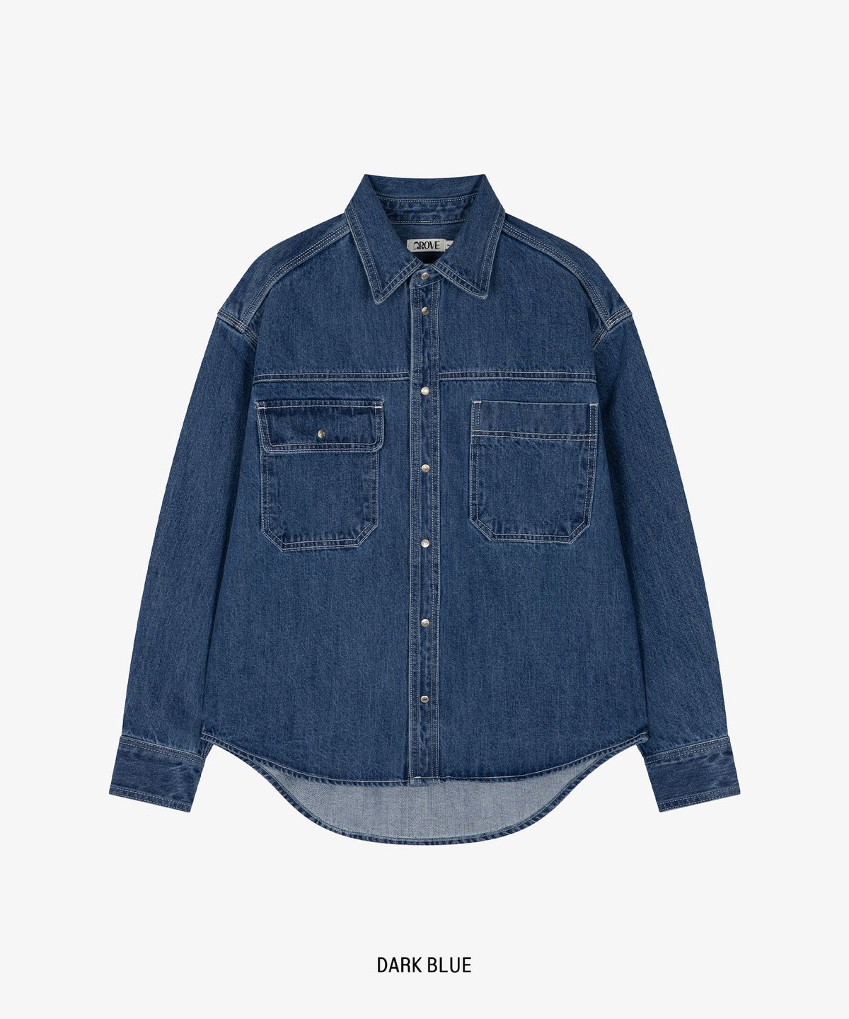 그로브(GROVE) NORMA DENIM SHIRT [2COLORS]