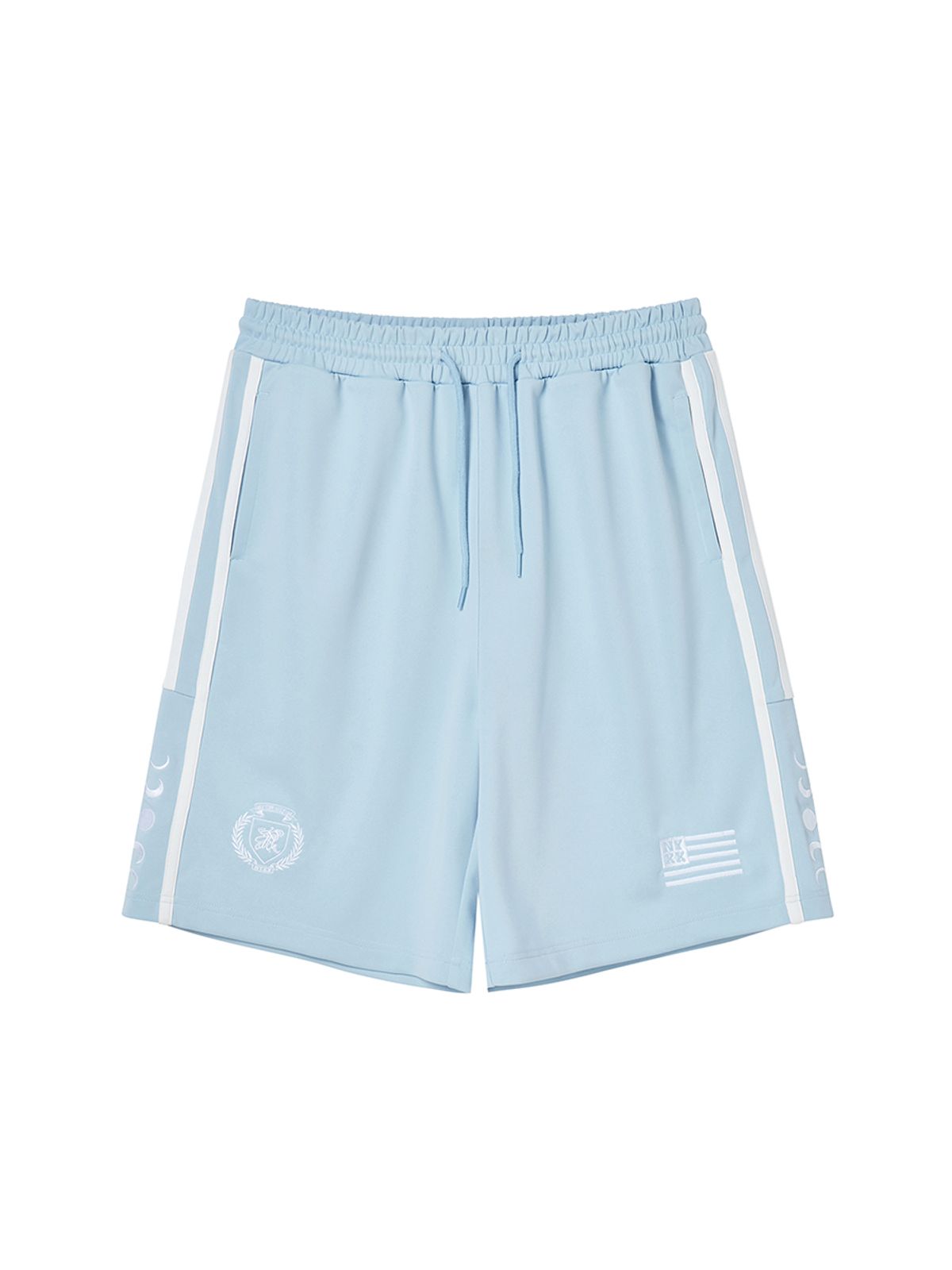 엔와이엑스엑스(NYXX) SIDE LINE TRACK SHORTS SKY BLUE